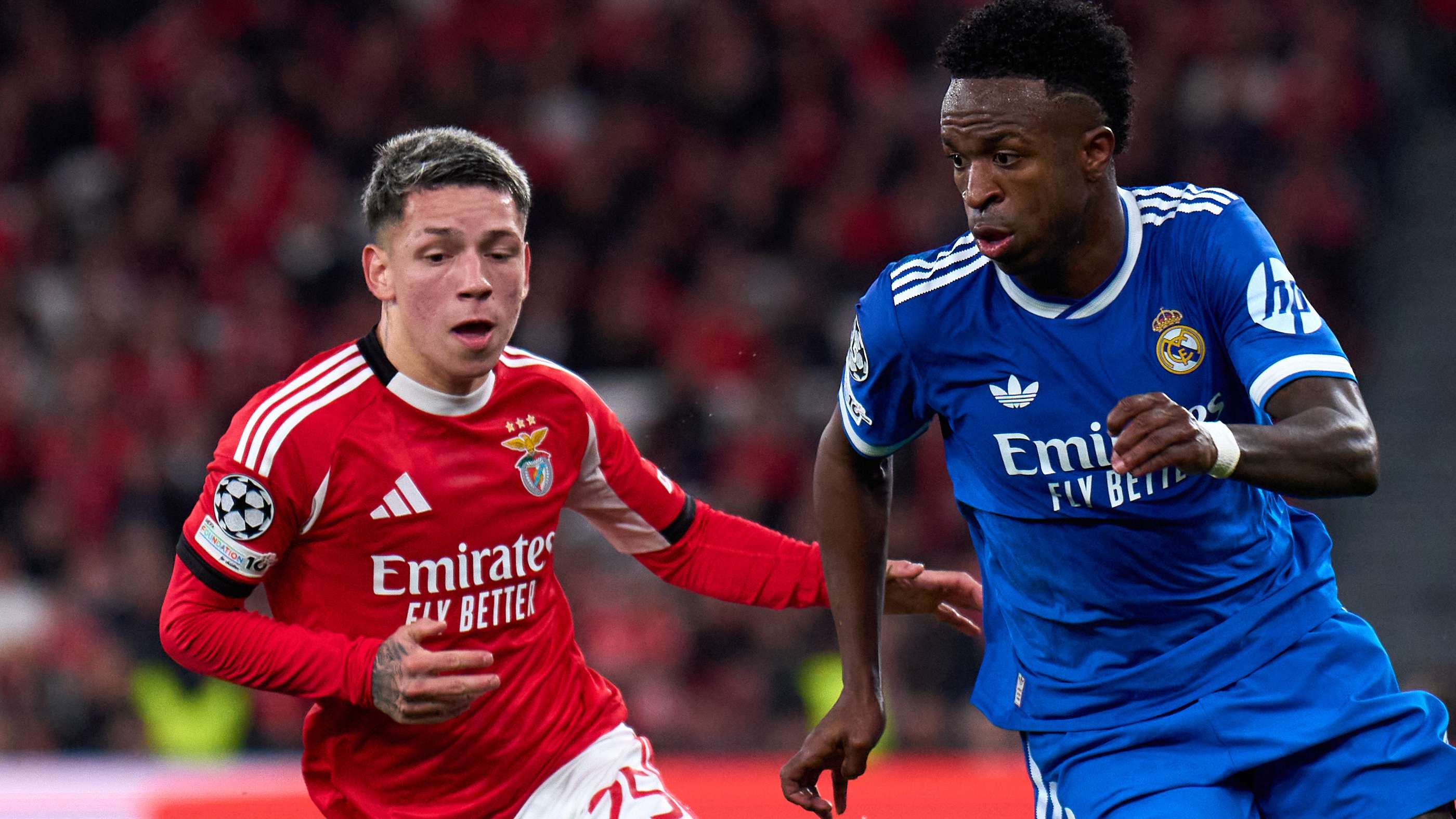 SL Benfica v Real Madrid C.F. - UEFA Champions League 2025/26 League Knockout Play-off First Leg