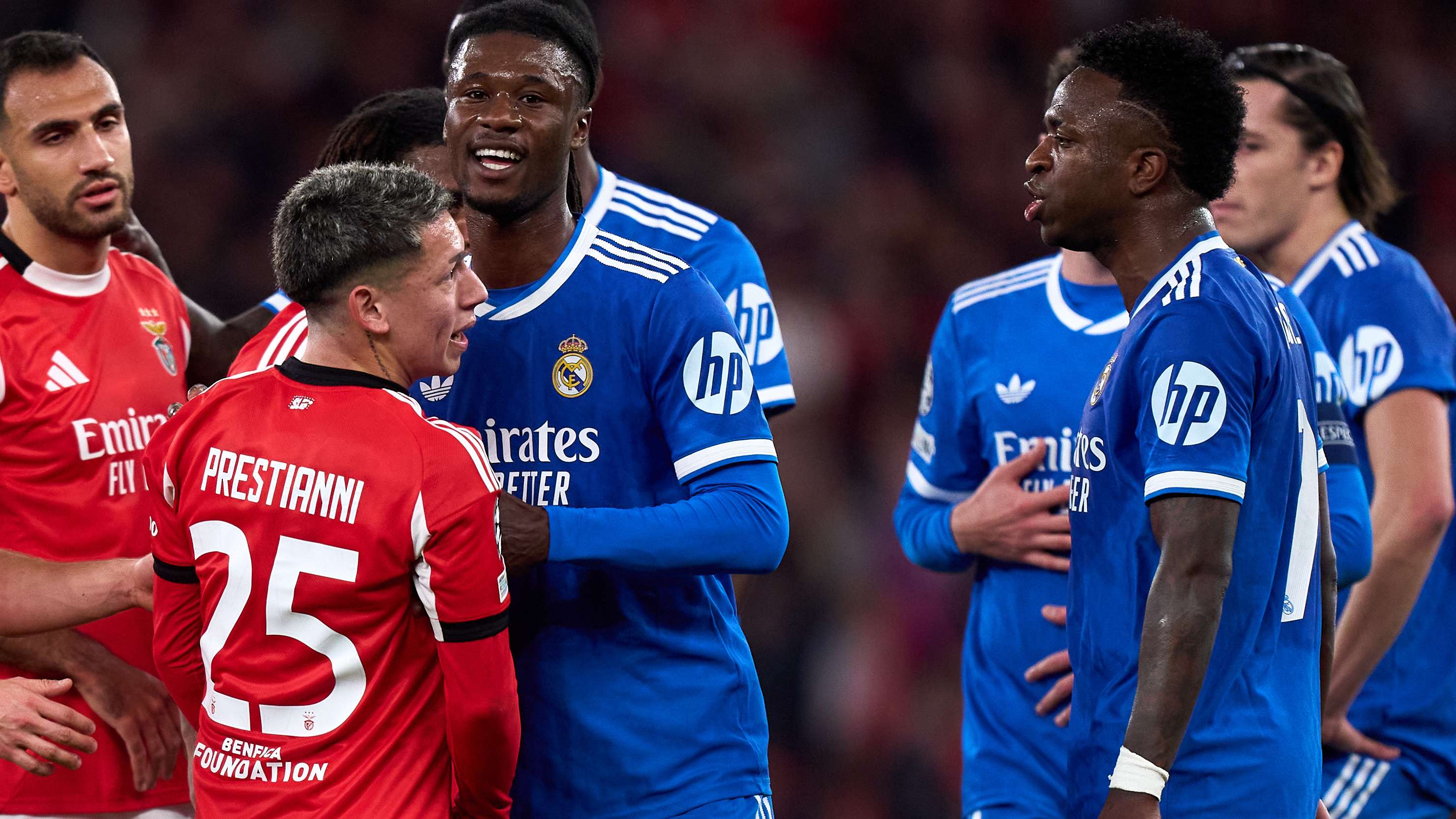 SL Benfica v Real Madrid C.F. - UEFA Champions League 2025/26 League Knockout Play-off First Leg