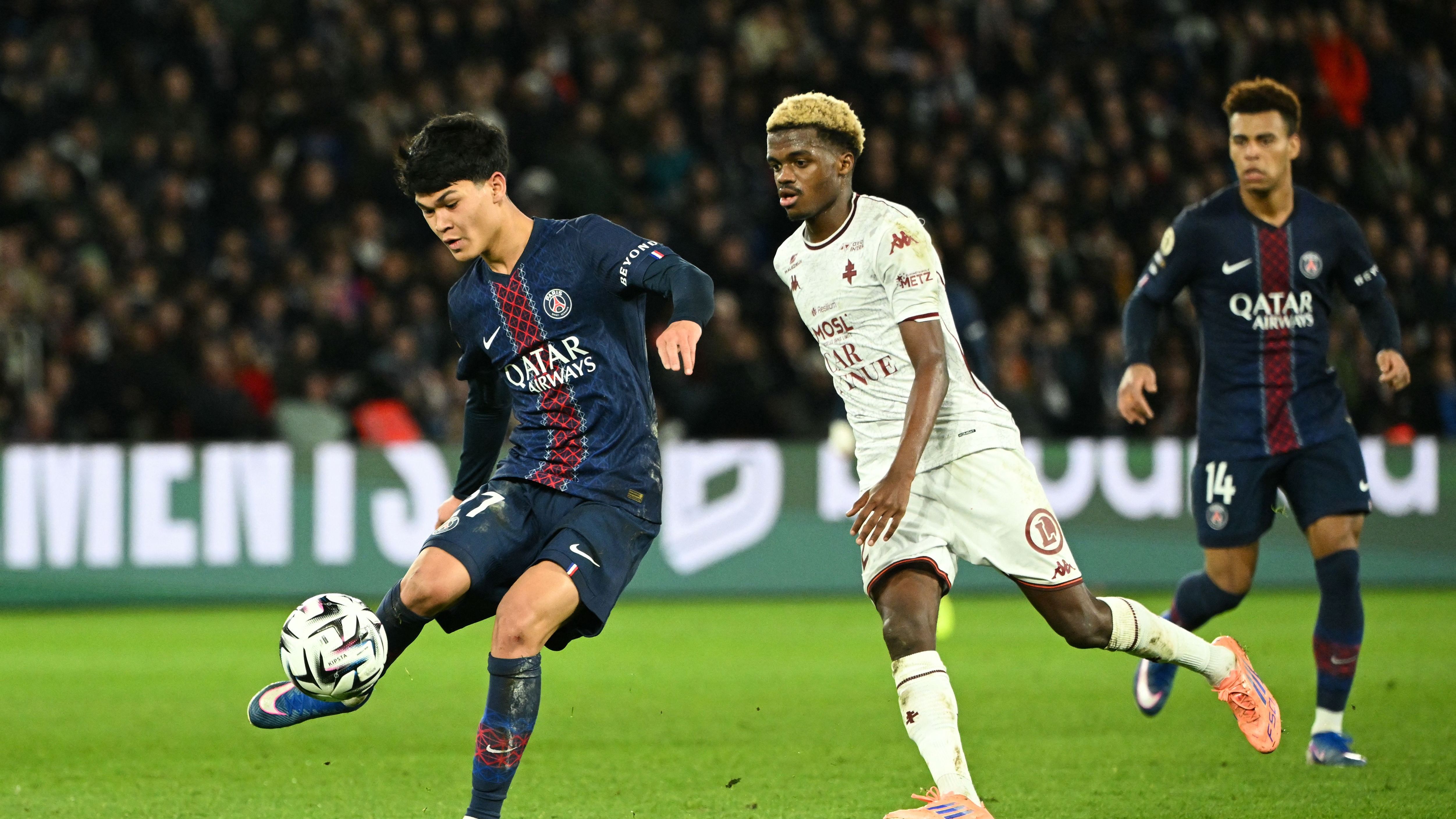 FBL-FRA-LIGUE1-PSG-METZ