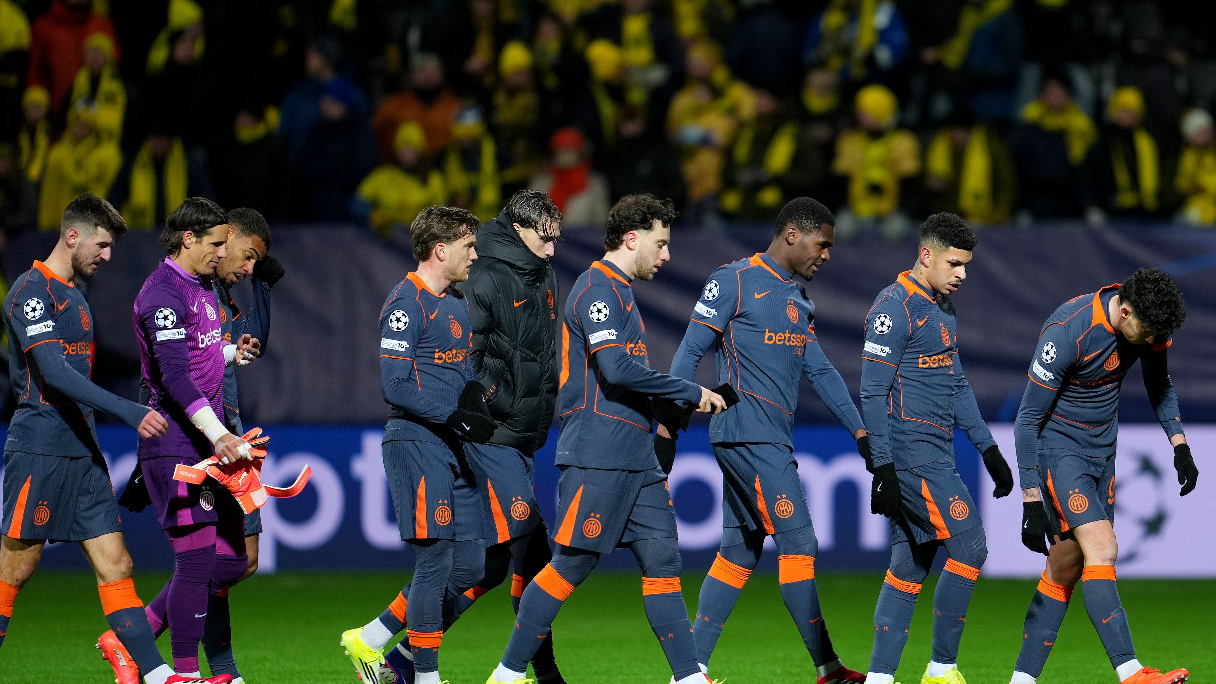 FK Bodo/Glimt v FC Internazionale Milano - UEFA Champions League 2025/26 League Knockout Play-off First Leg