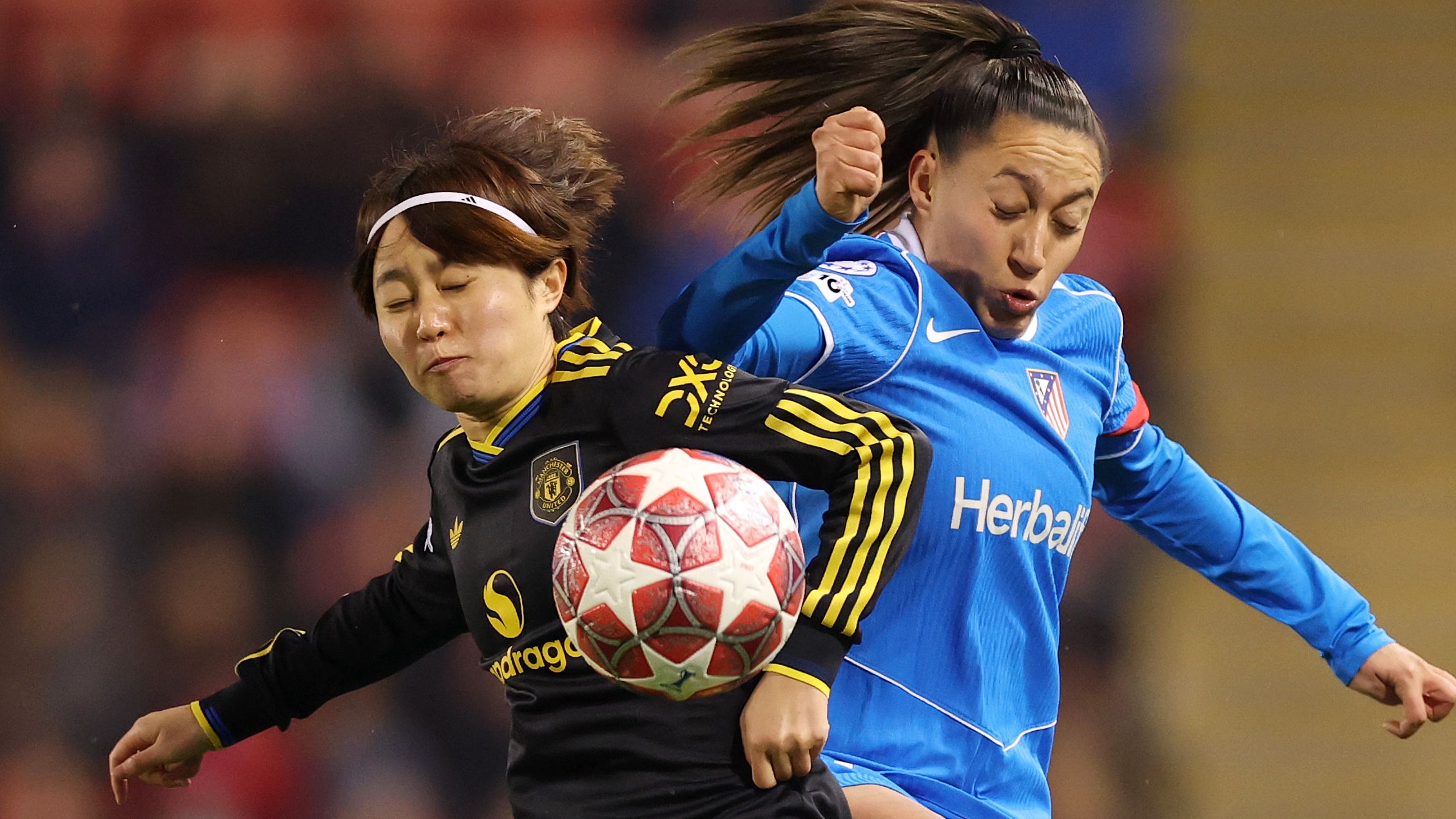 Manchester United Women v Club Atletico de Madrid - UEFA Women's Champions League 2025/26 KO play-offs Second Leg