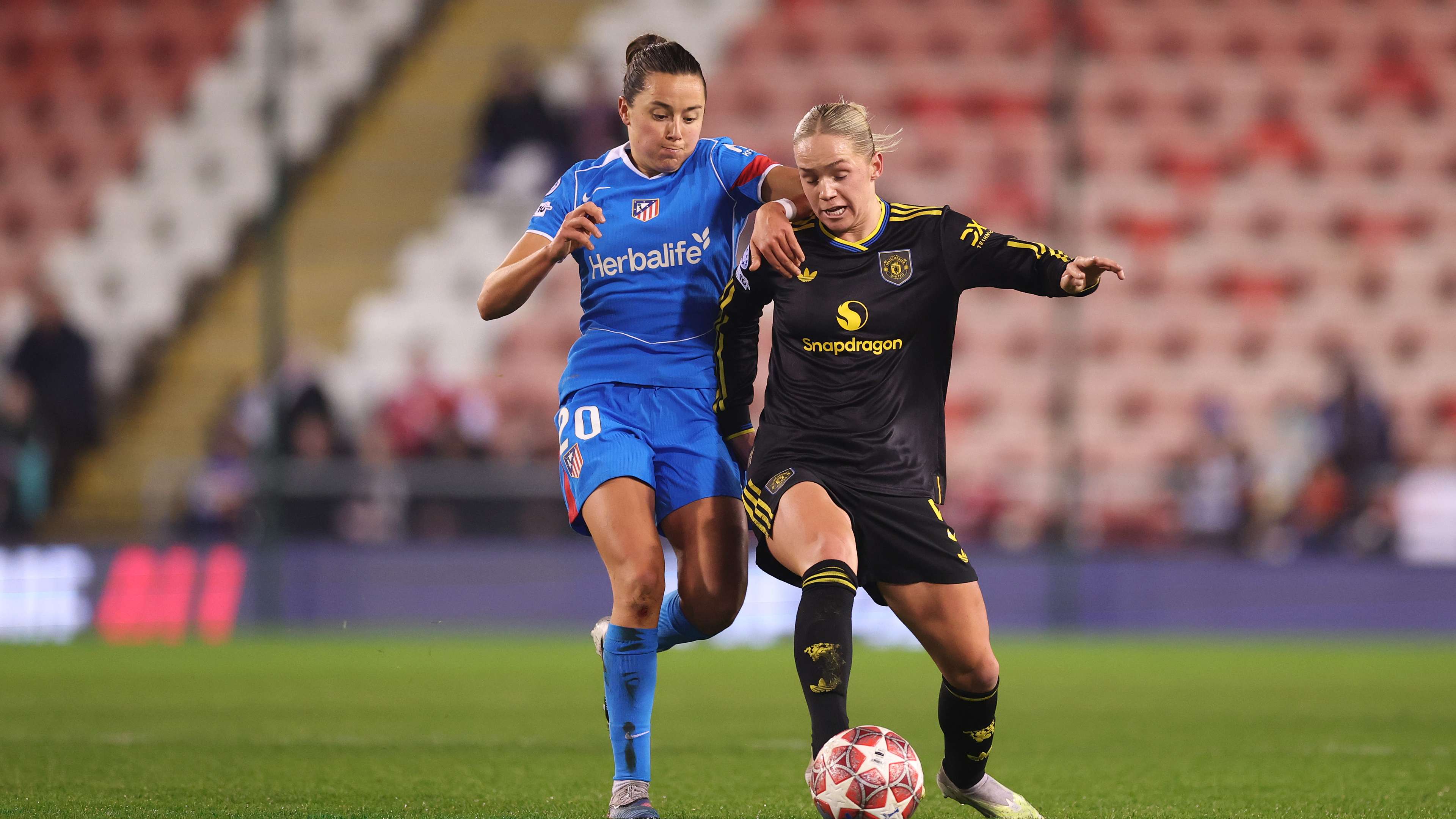 Manchester United Women v Club Atletico de Madrid - UEFA Women's Champions League 2025/26 KO play-offs Second Leg