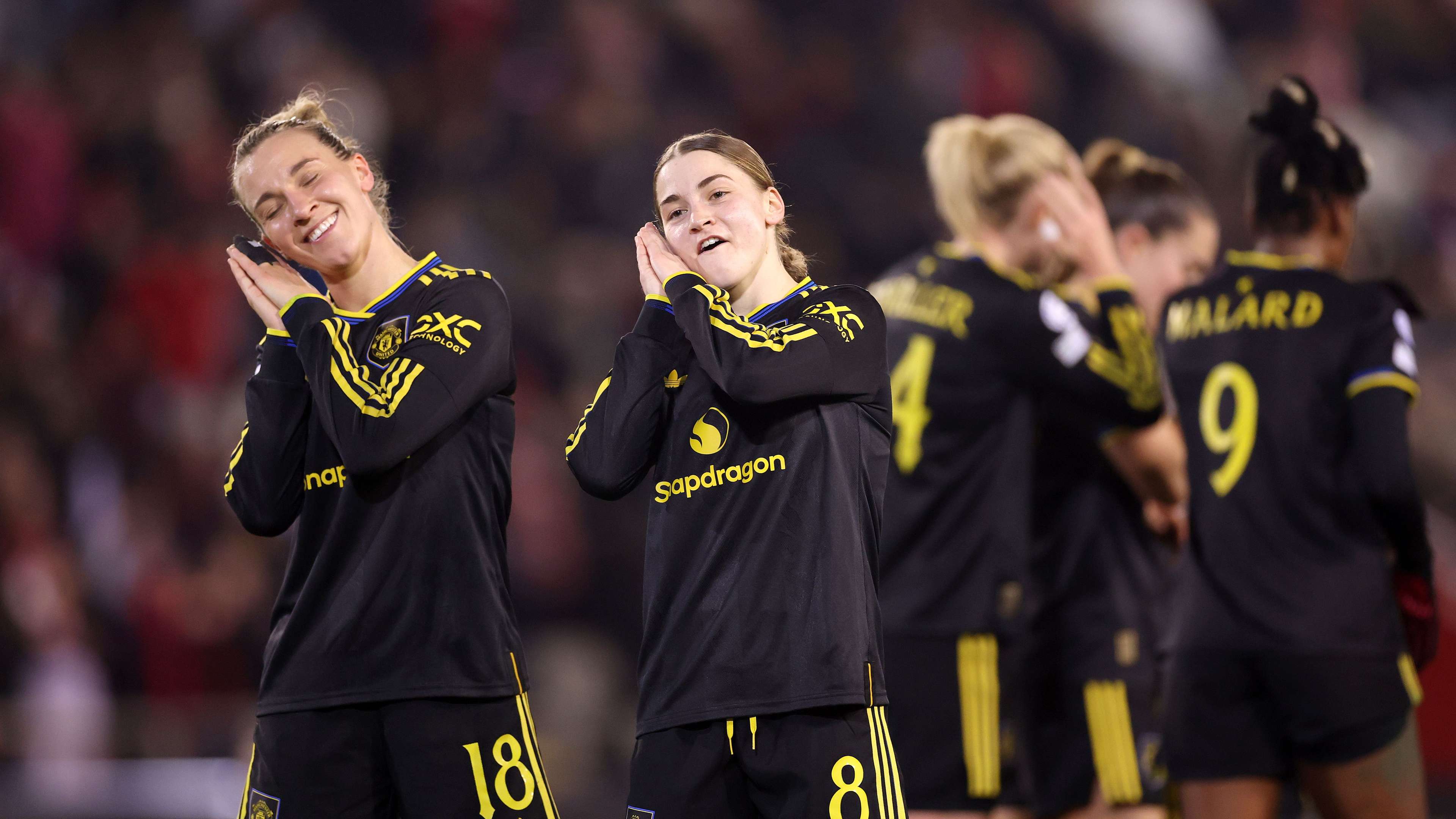 Manchester United Women v Club Atletico de Madrid - UEFA Women's Champions League 2025/26 KO play-offs Second Leg