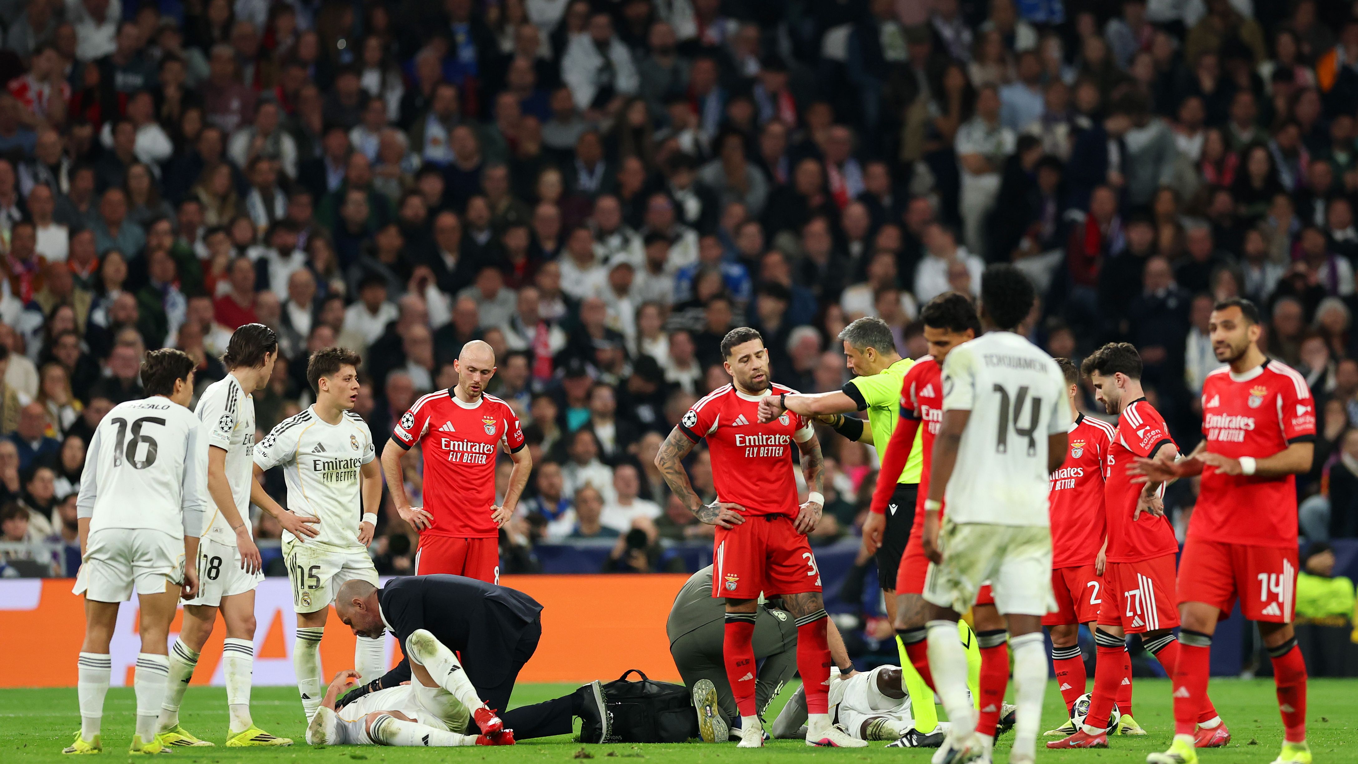 Real Madrid C.F. v SL Benfica - UEFA Champions League 2025/26 League Knockout Play-off Second Leg