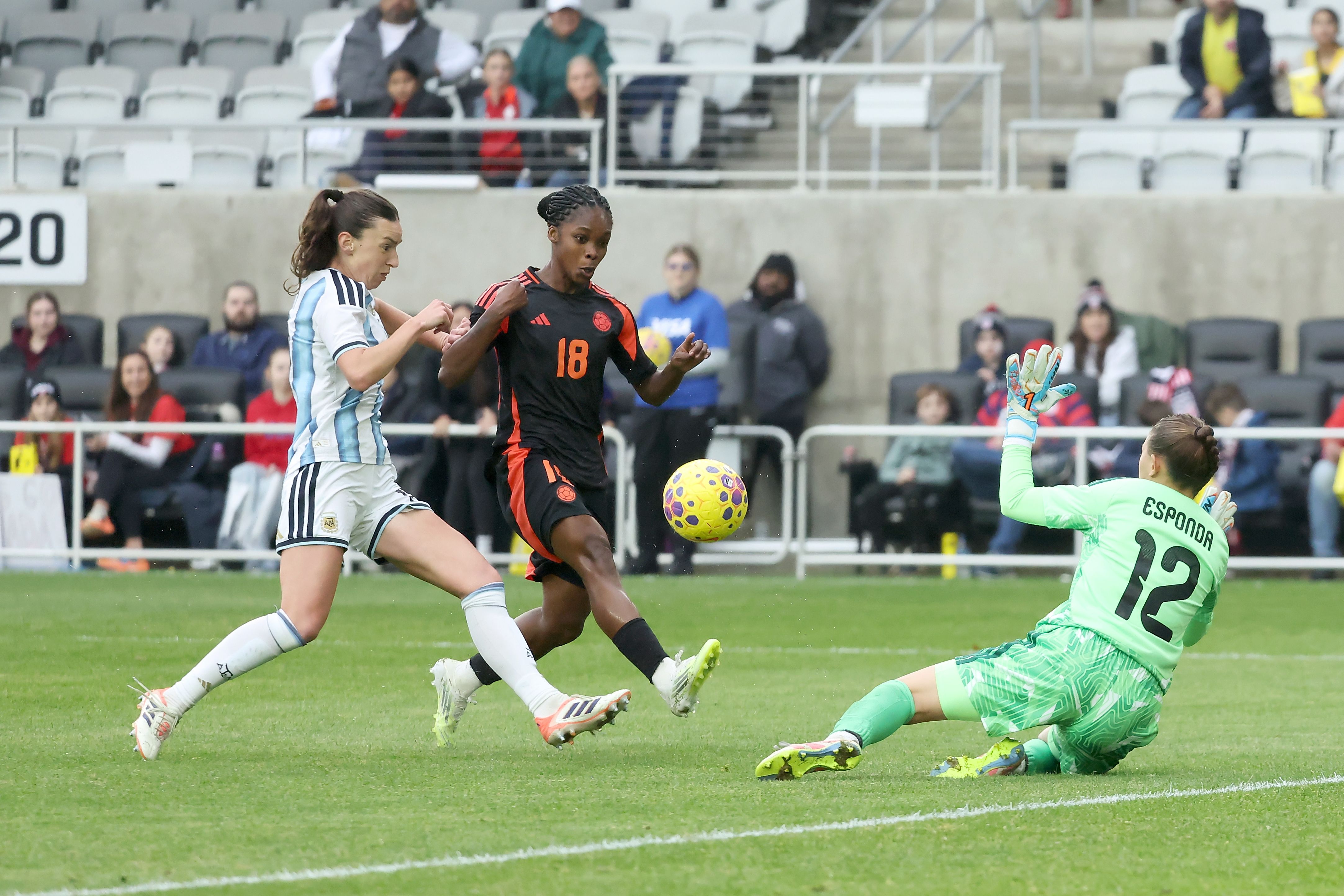 Argentina v Columbia - SheBelieves Cup 2026