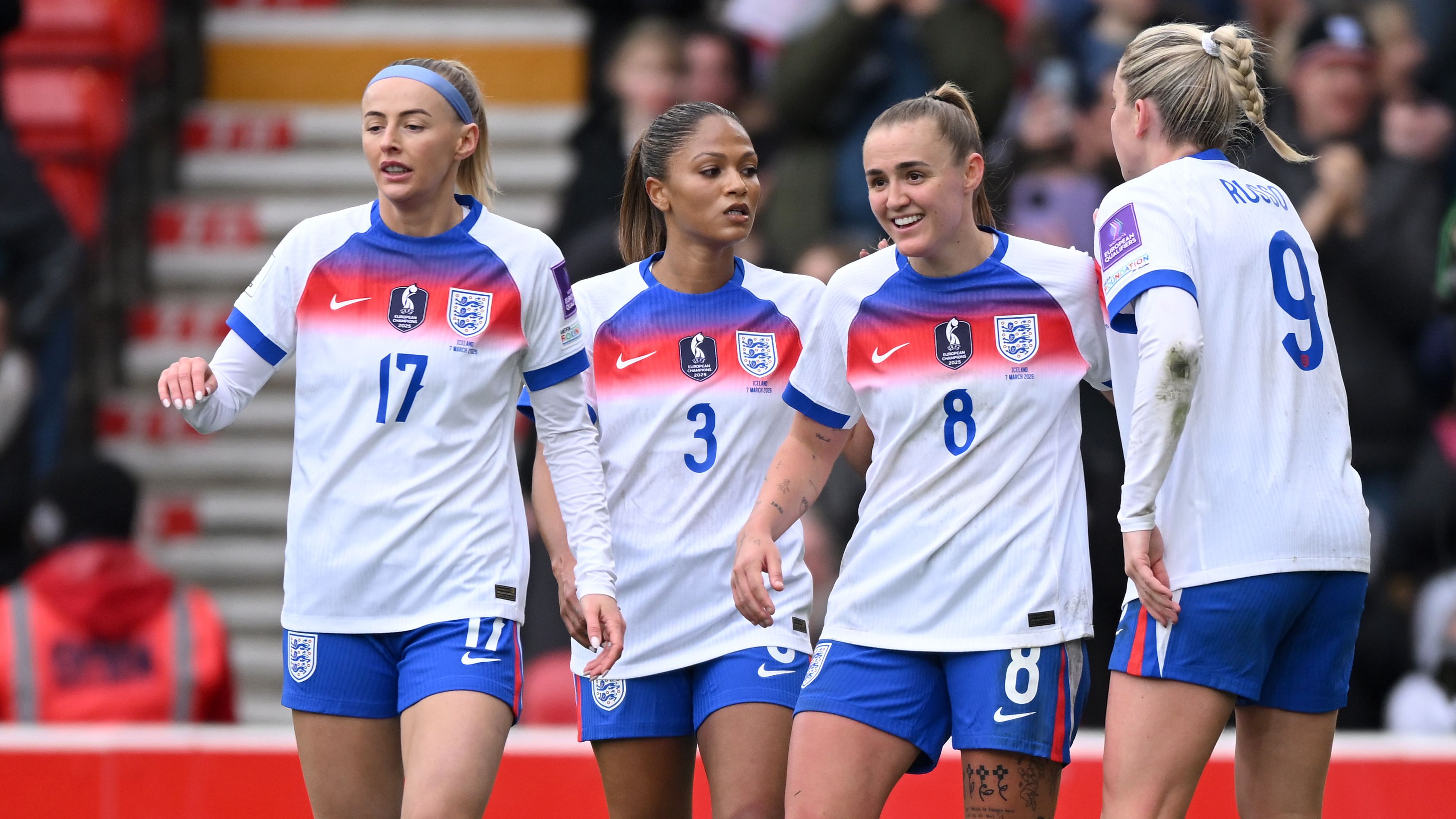 England v Iceland - 2027 FIFA Women's World Cup Qualifier