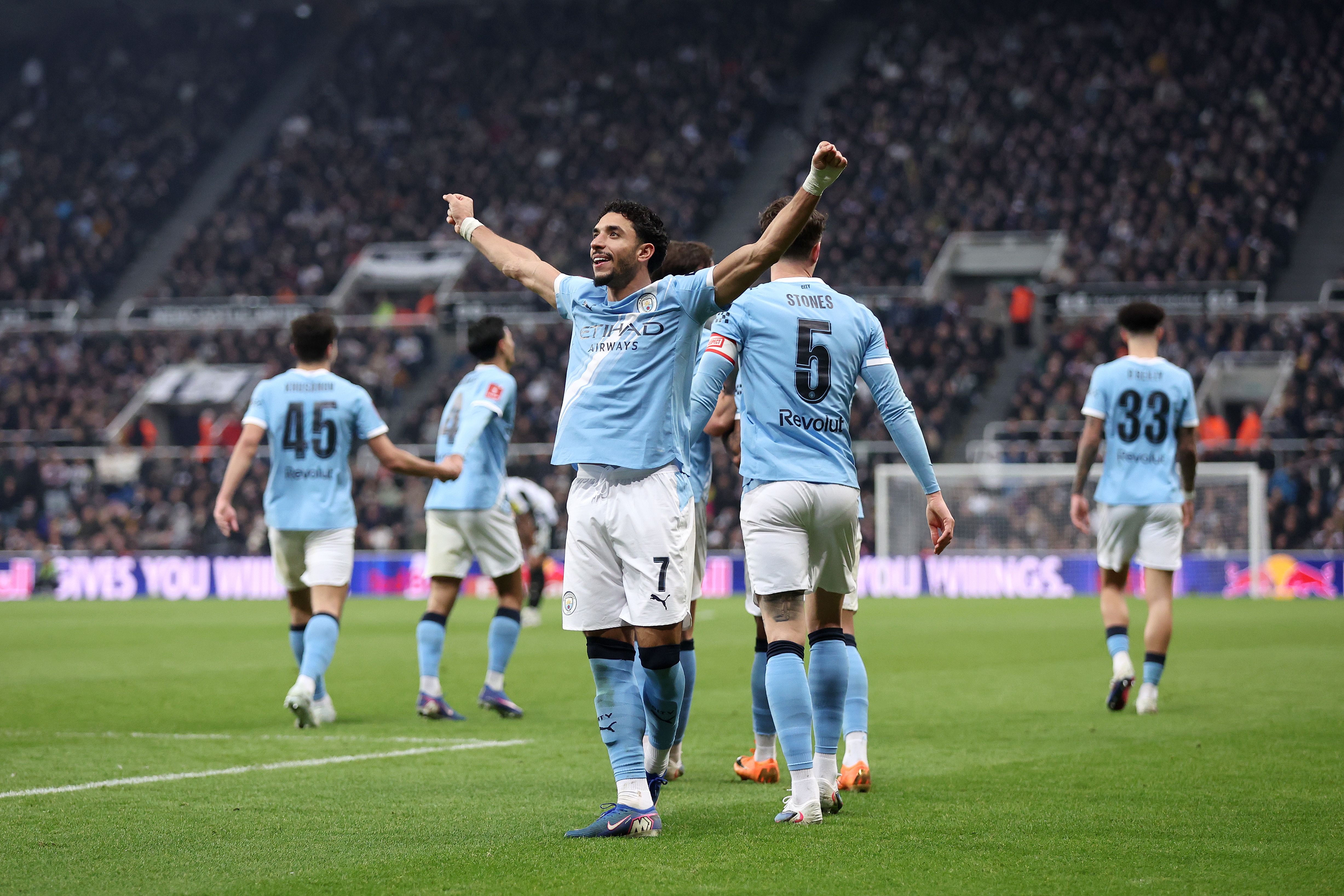Newcastle United v Manchester City - Emirates FA Cup Fifth Round