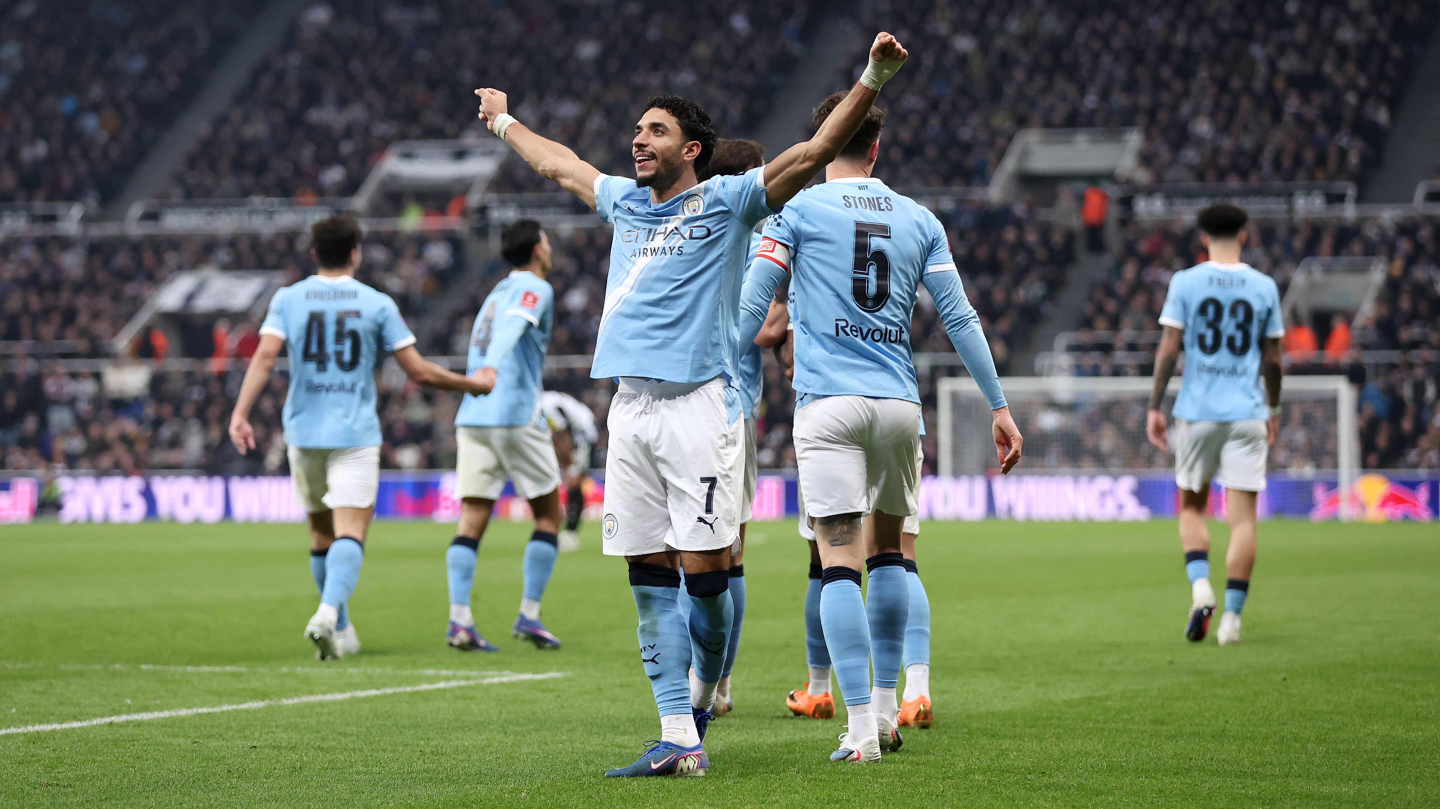 Newcastle United v Manchester City - Emirates FA Cup Fifth Round