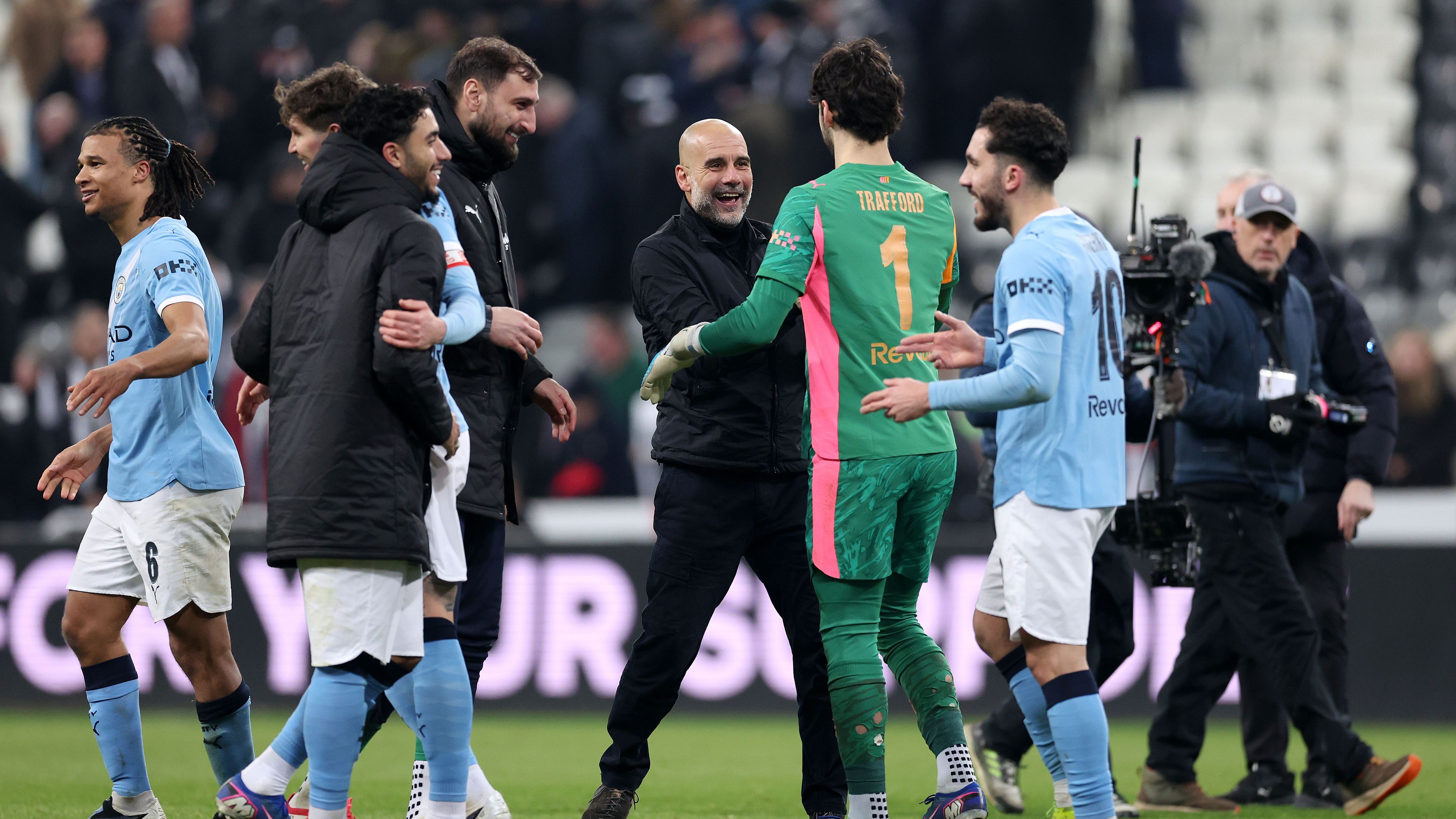 Newcastle United v Manchester City - Emirates FA Cup Fifth Round