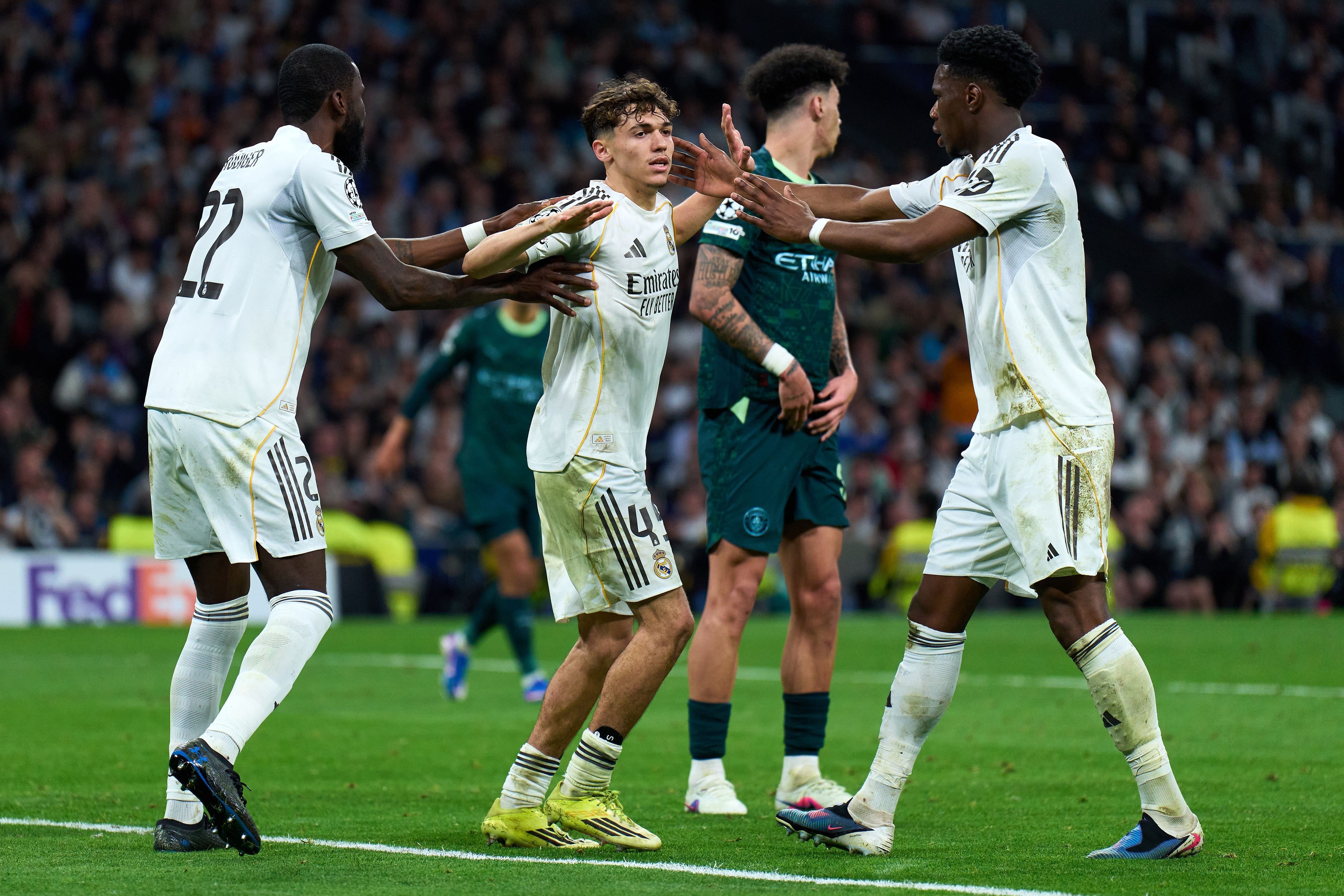 Real Madrid CF v Manchester City FC - UEFA Champions League 2025/26 Round of 16 First Leg