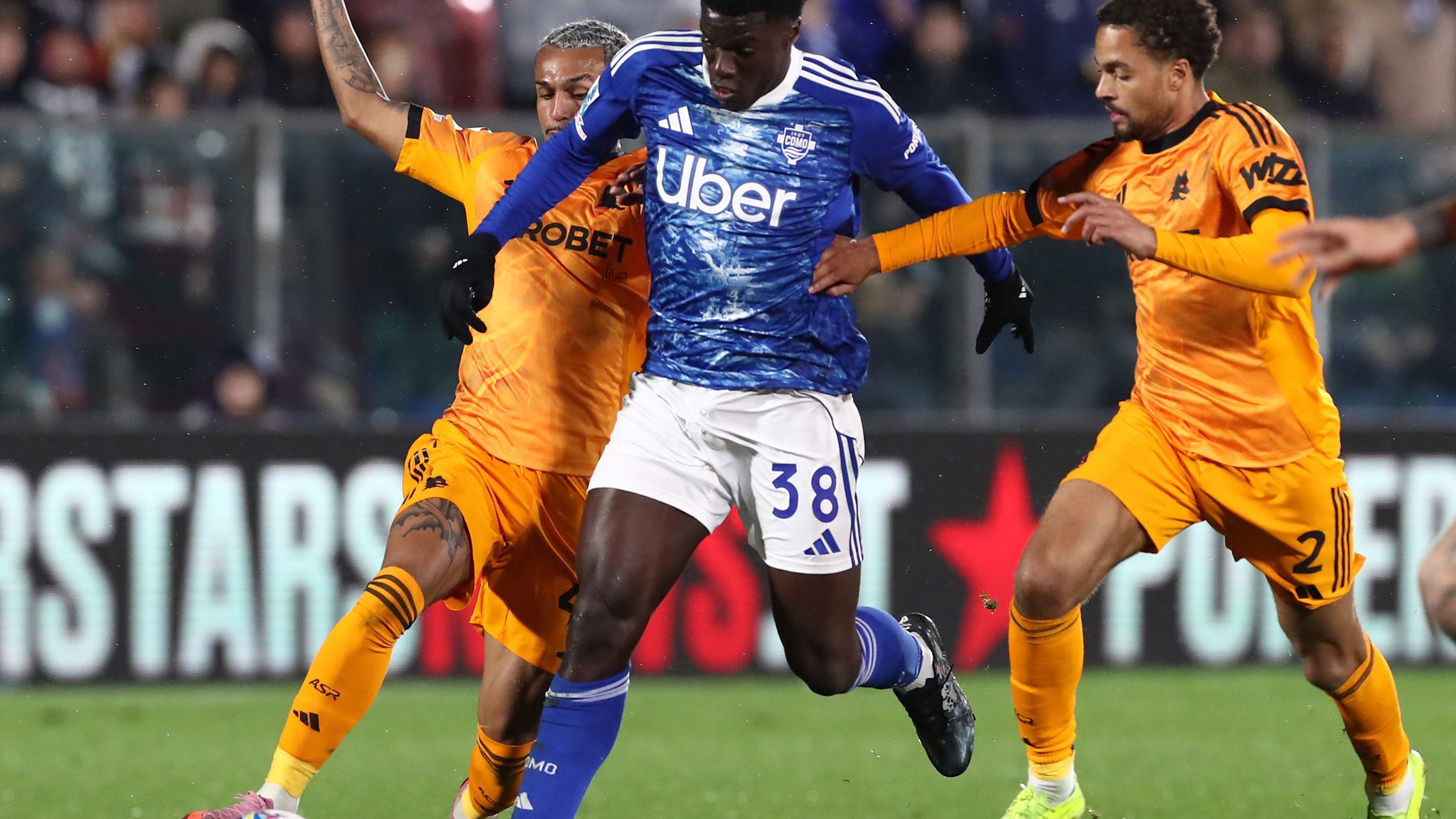 Como 1907 v AS Roma - Serie A