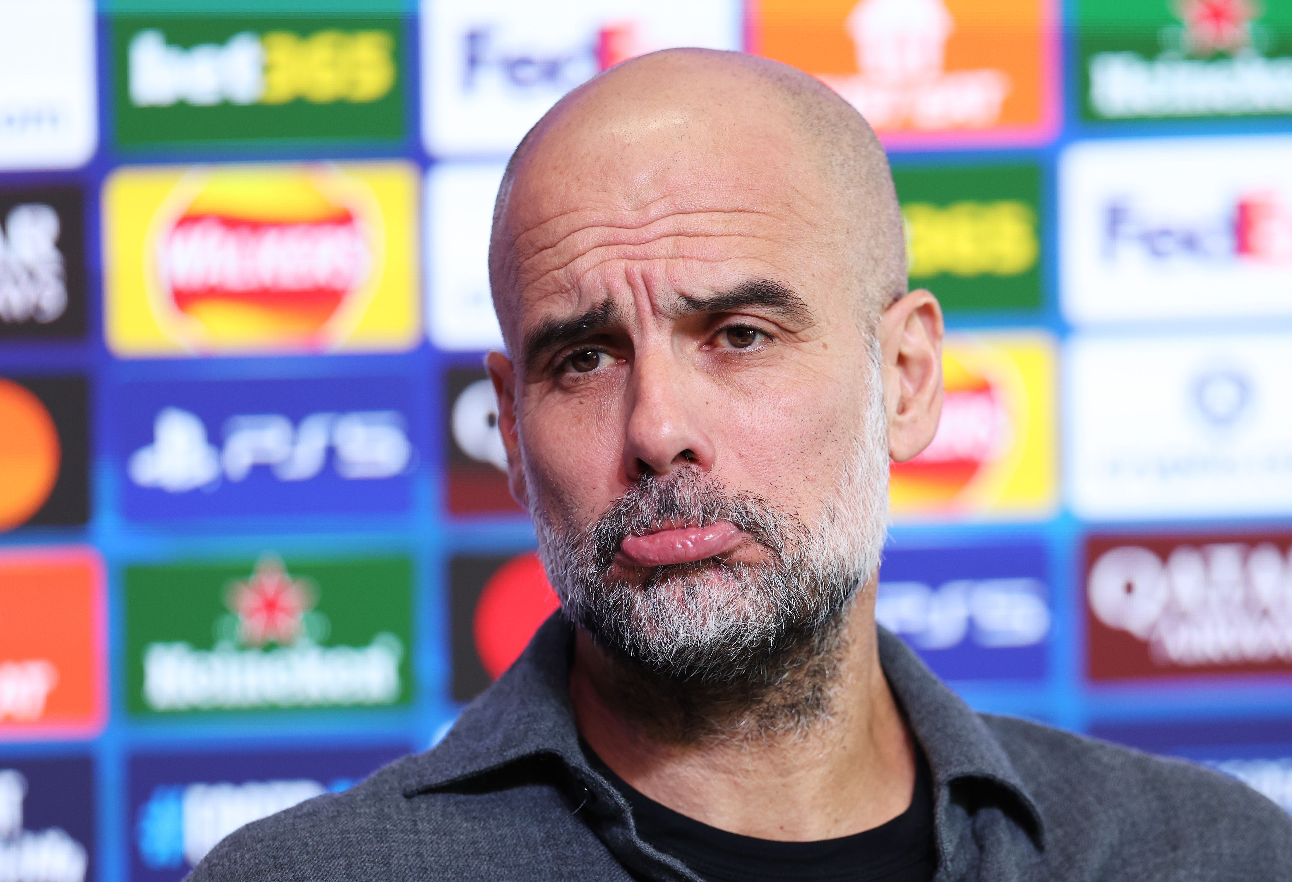 Manchester City FC Training Session And Press Conference - UEFA Champions League 2025/26 Round of 16 Second Leg