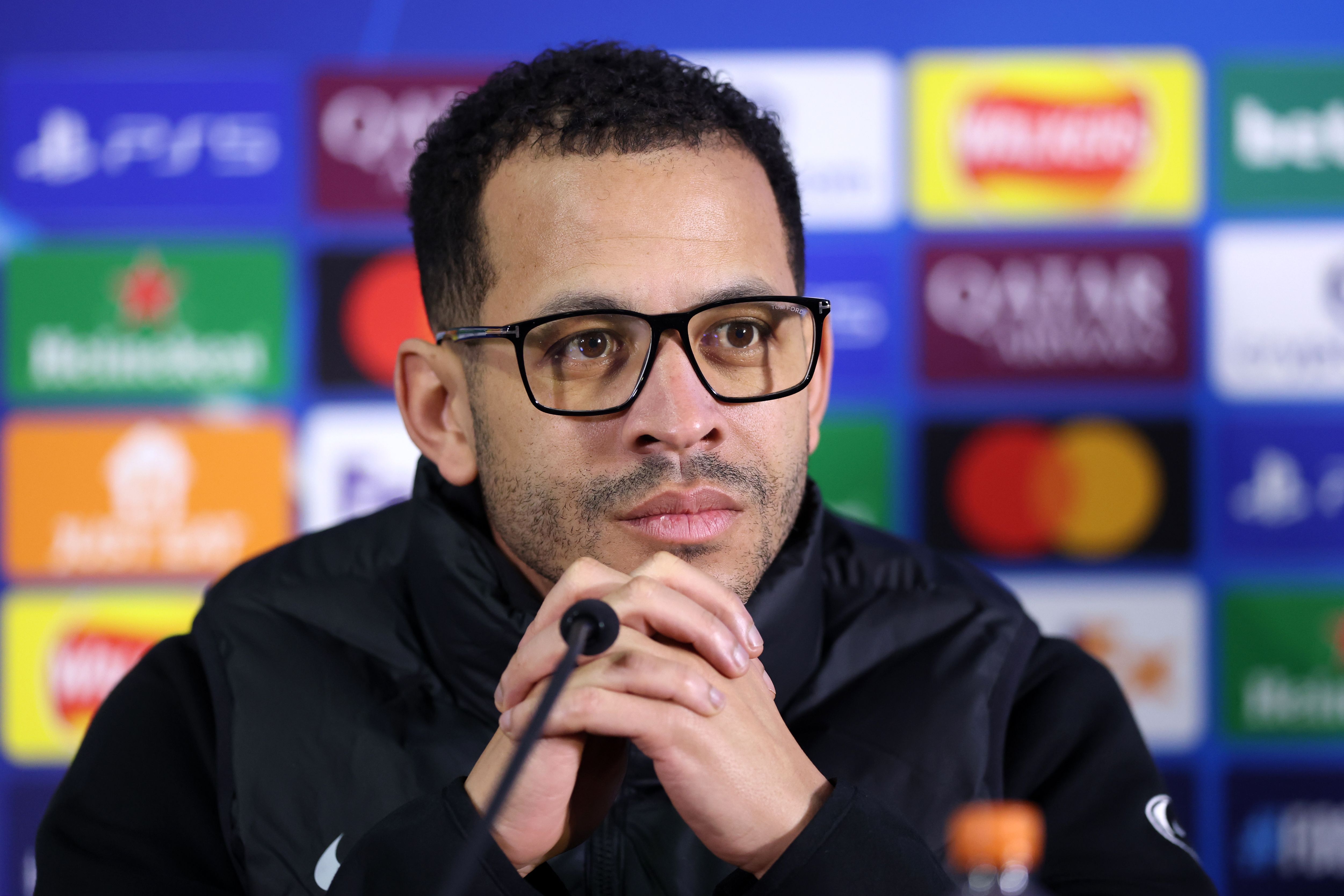 Chelsea FC Training Session And Press Conference - UEFA Champions League 2025/26 Round of 16 Second Leg