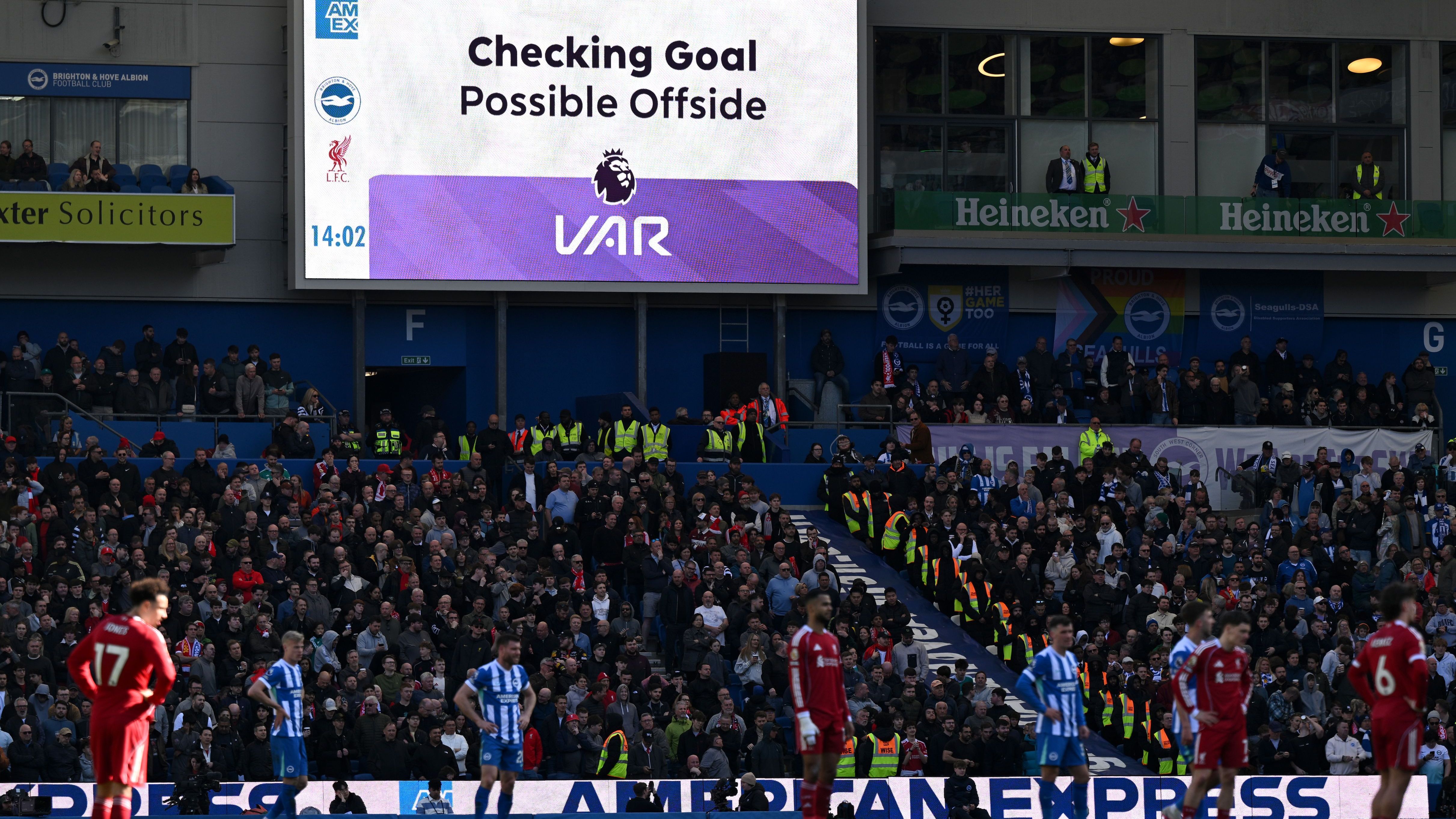 Brighton & Hove Albion v Liverpool - Premier League