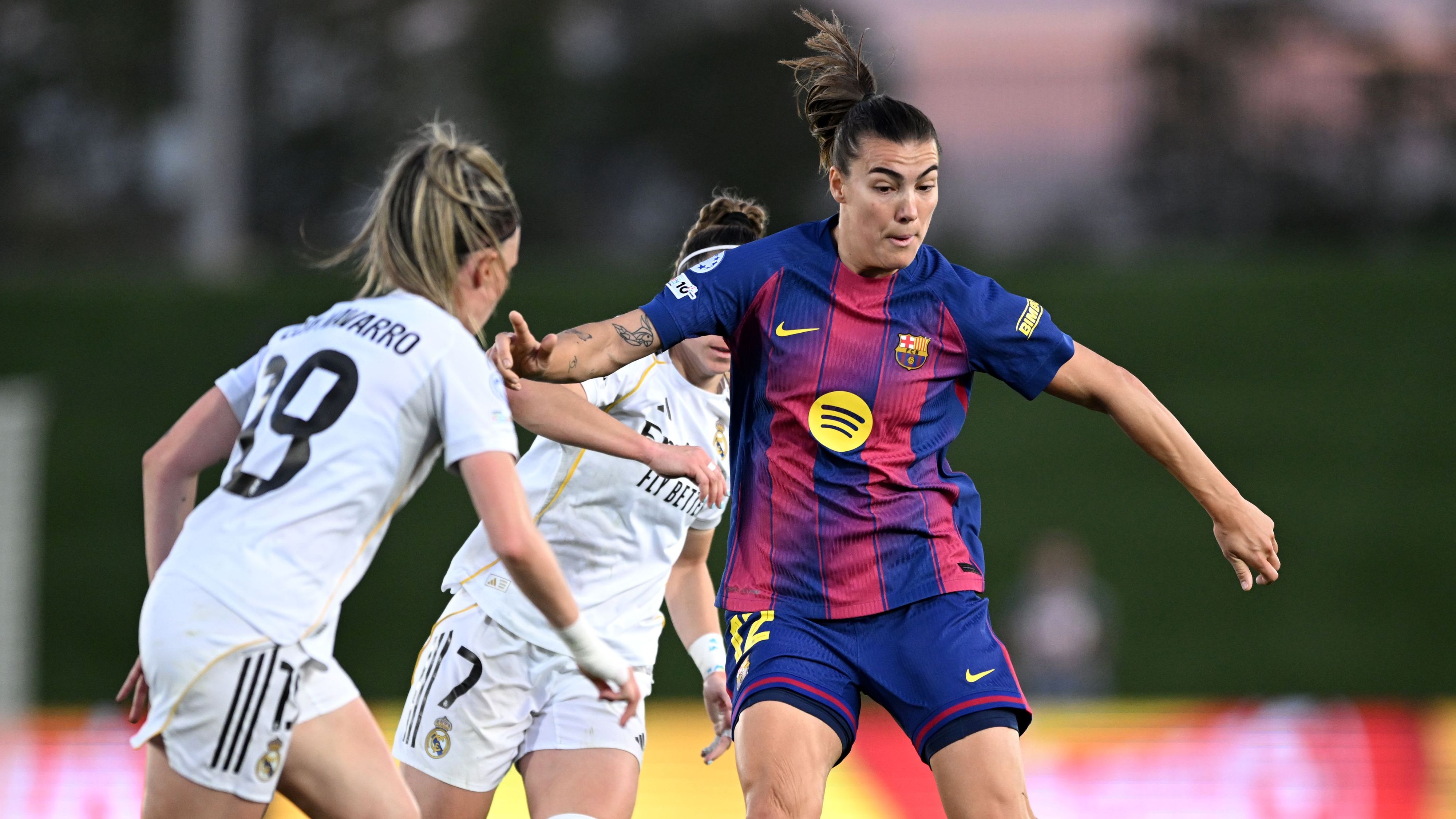 Real Madrid CF v FC Barcelona - UEFA Women's Champions League 2025/26 Quarter-finals First Leg