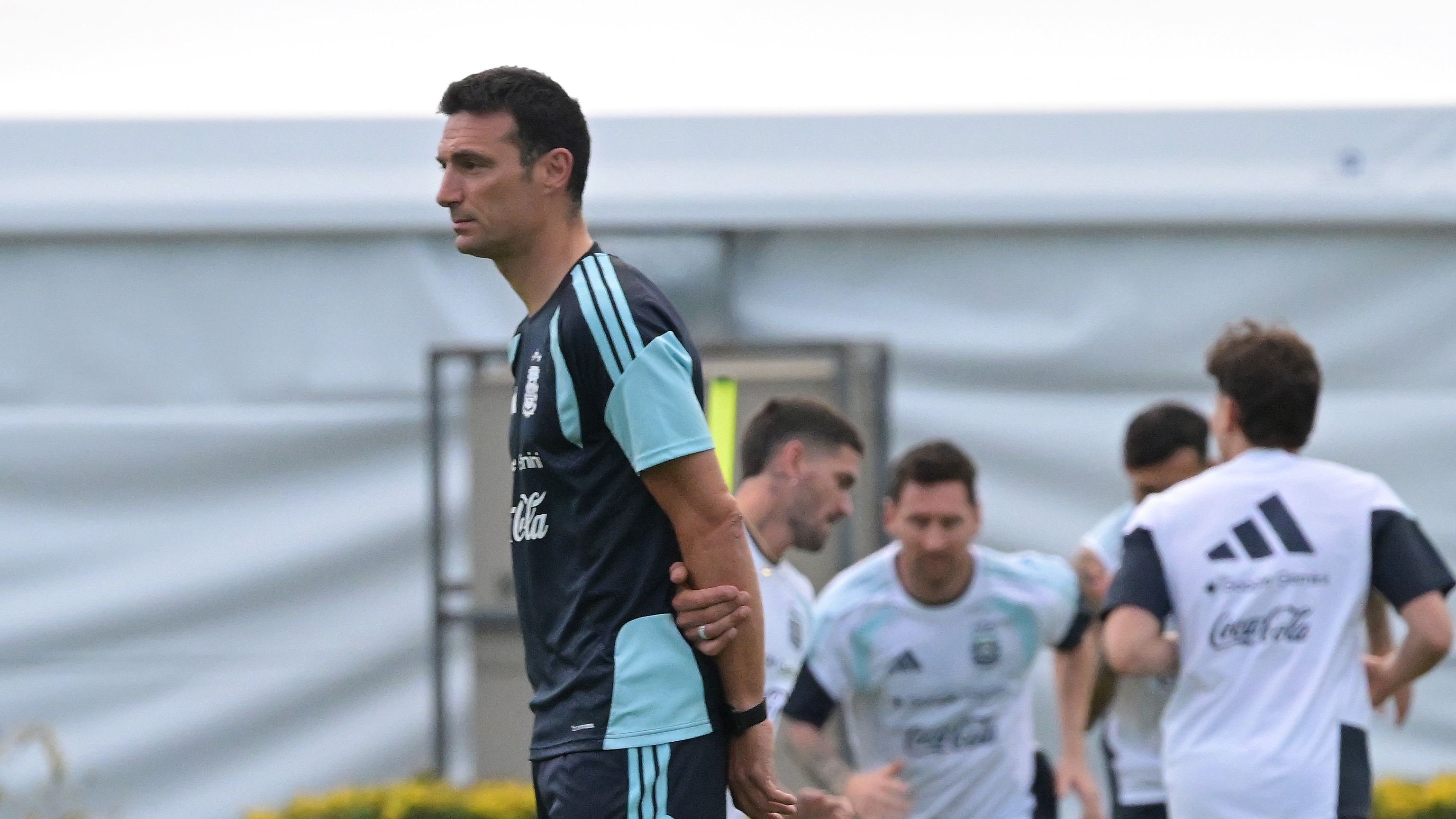 Argentina Press Conference And Training Session