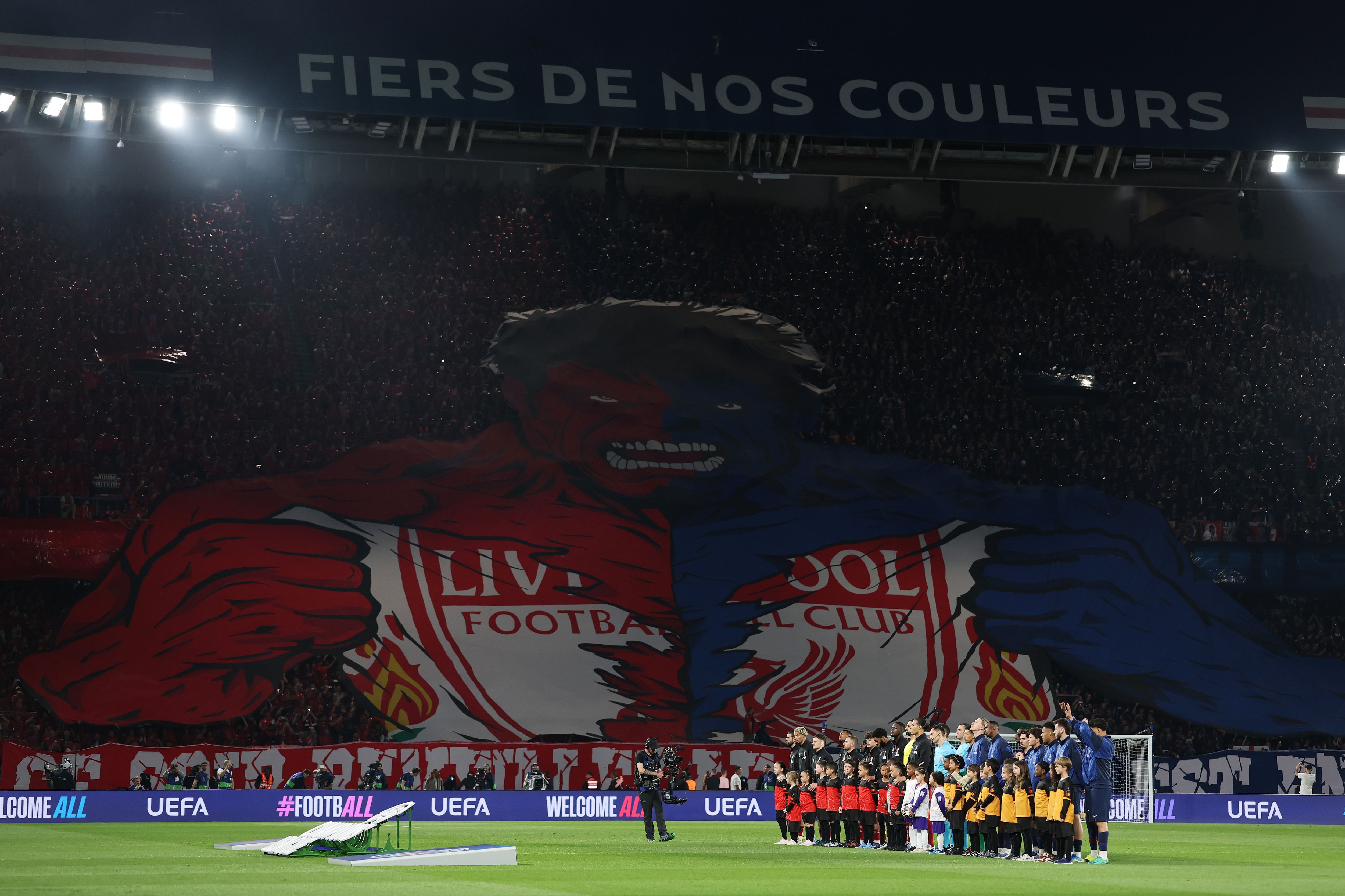 Paris Saint-Germain FC v Liverpool FC - UEFA Champions League 2025/26 Quarter-Final First Leg