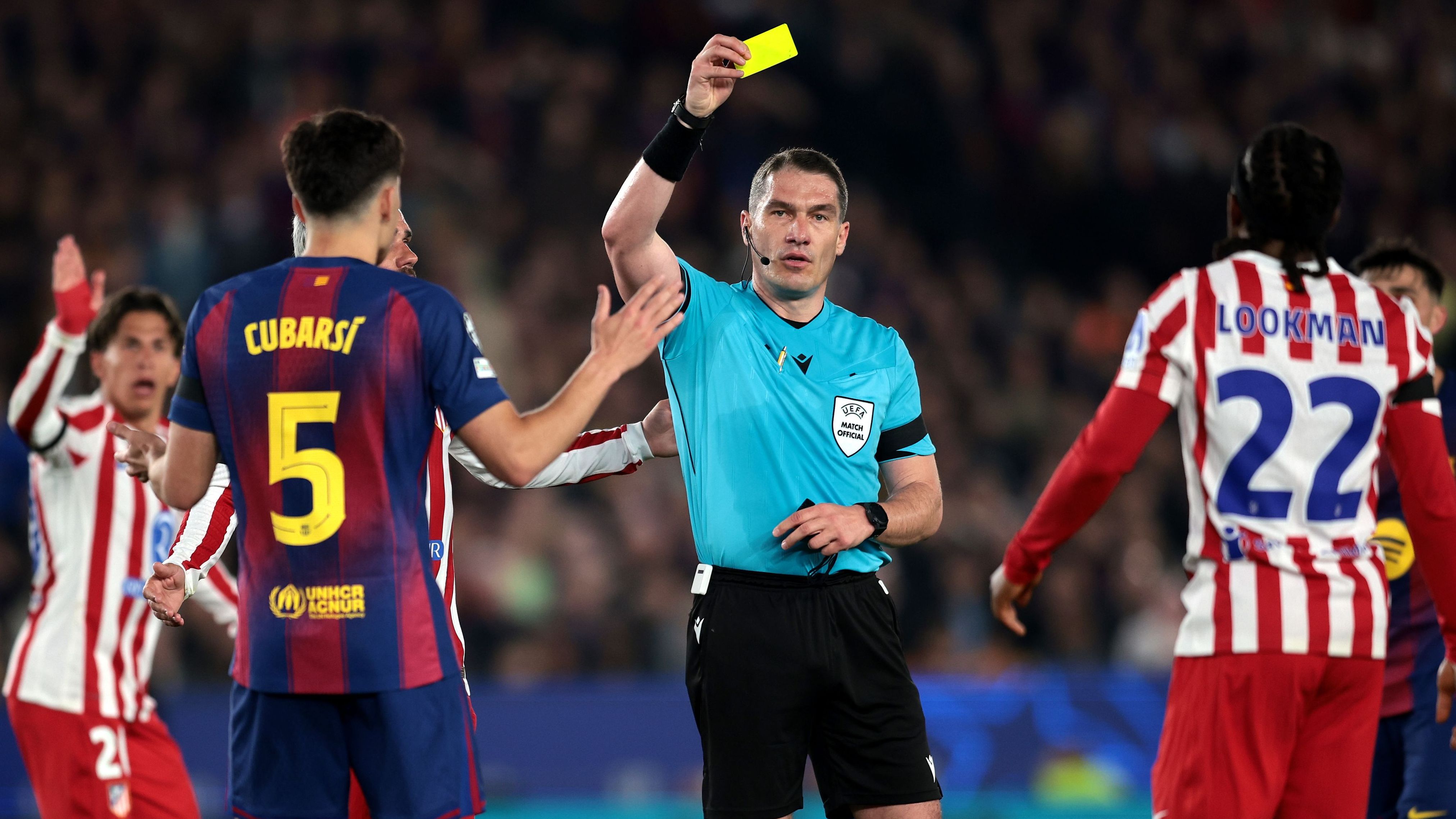 FC Barcelona v Atletico de Madrid - UEFA Champions League 2025/26 Quarter-Final First Leg