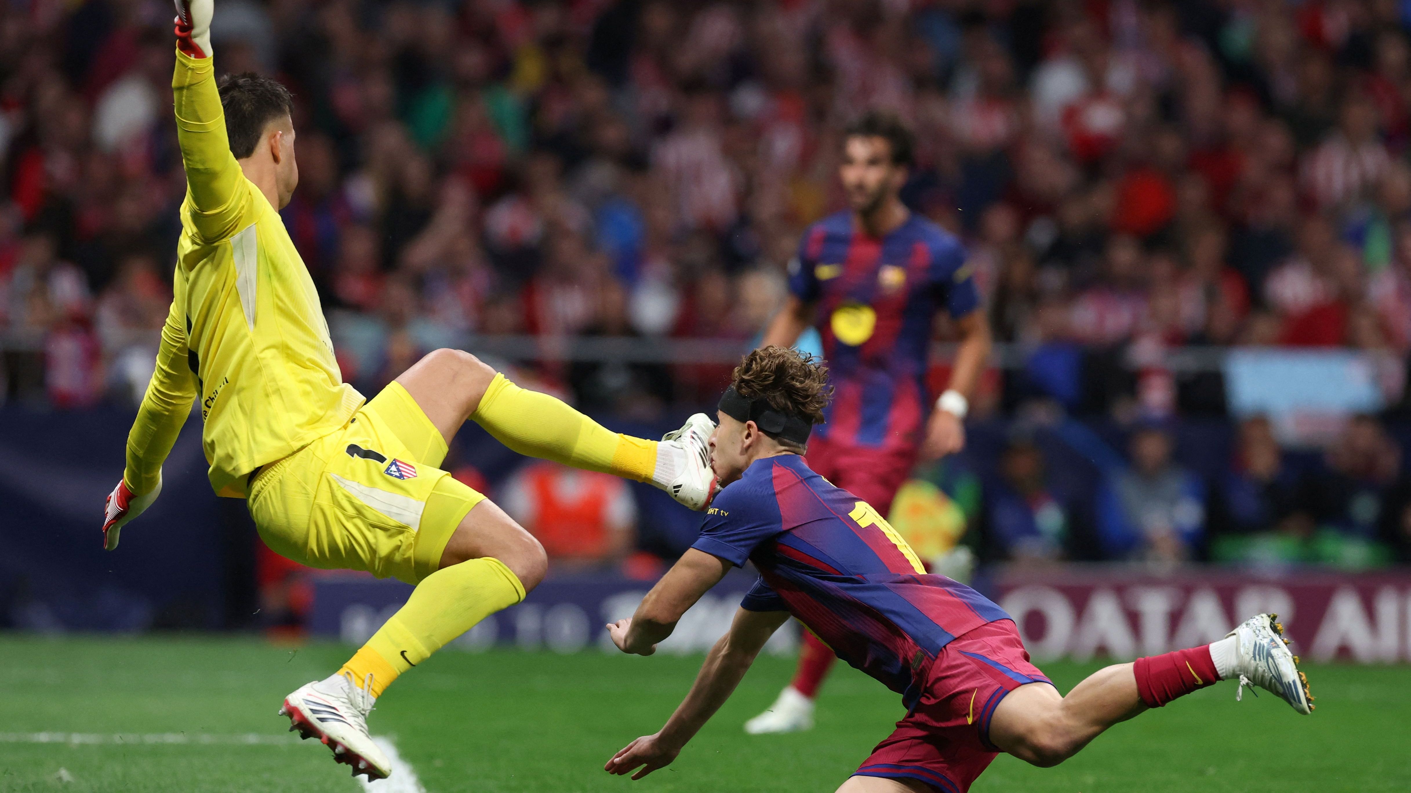 FBL-EUR-C1-ATLETICO MADRID-BARCELONA