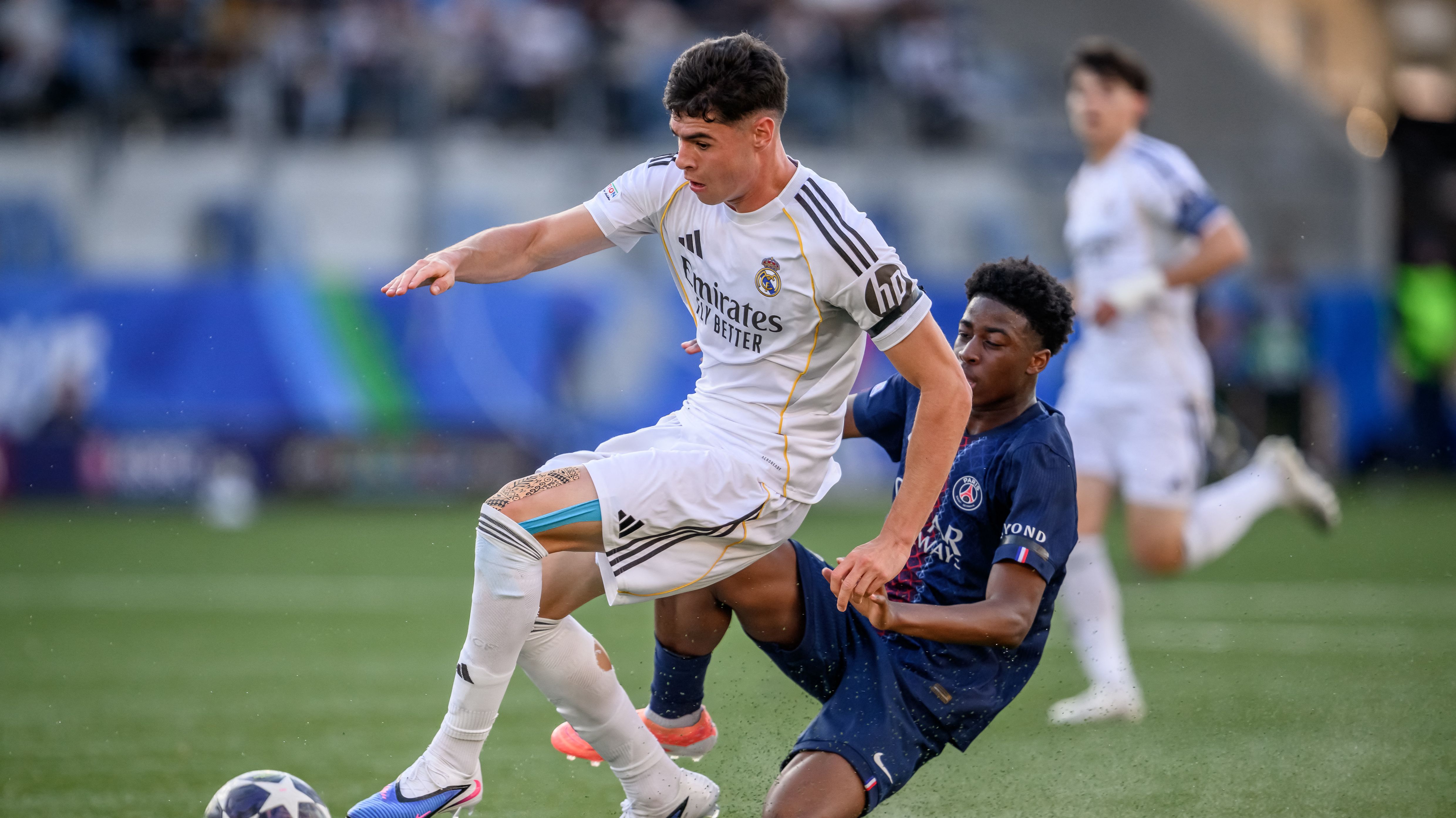 FBL-EUR-YOUTH LEAGUE-REAL MADRID-PSG
