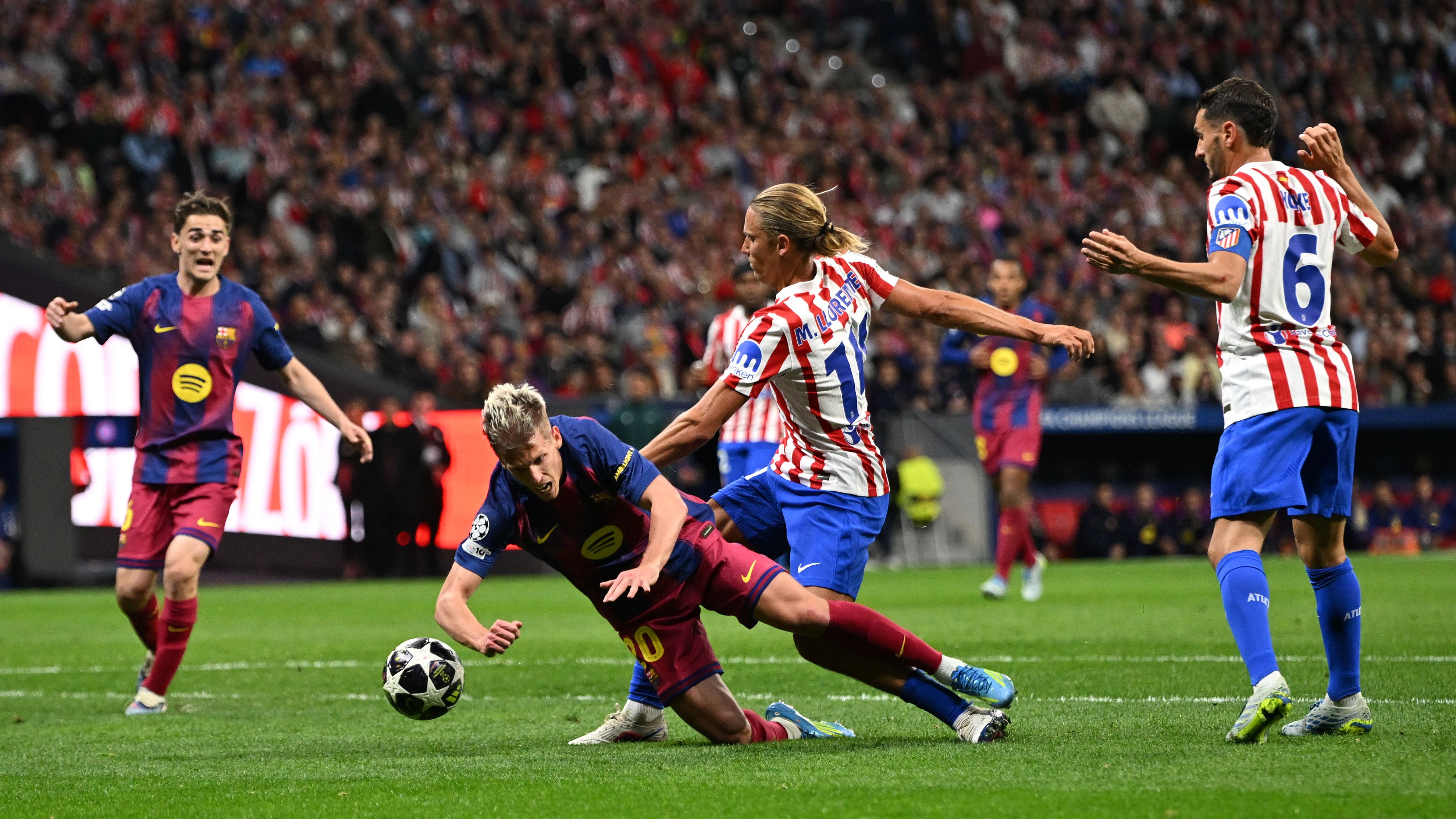 Atletico de Madrid v FC Barcelona - UEFA Champions League 2025/26 Quarter-Final Second Leg