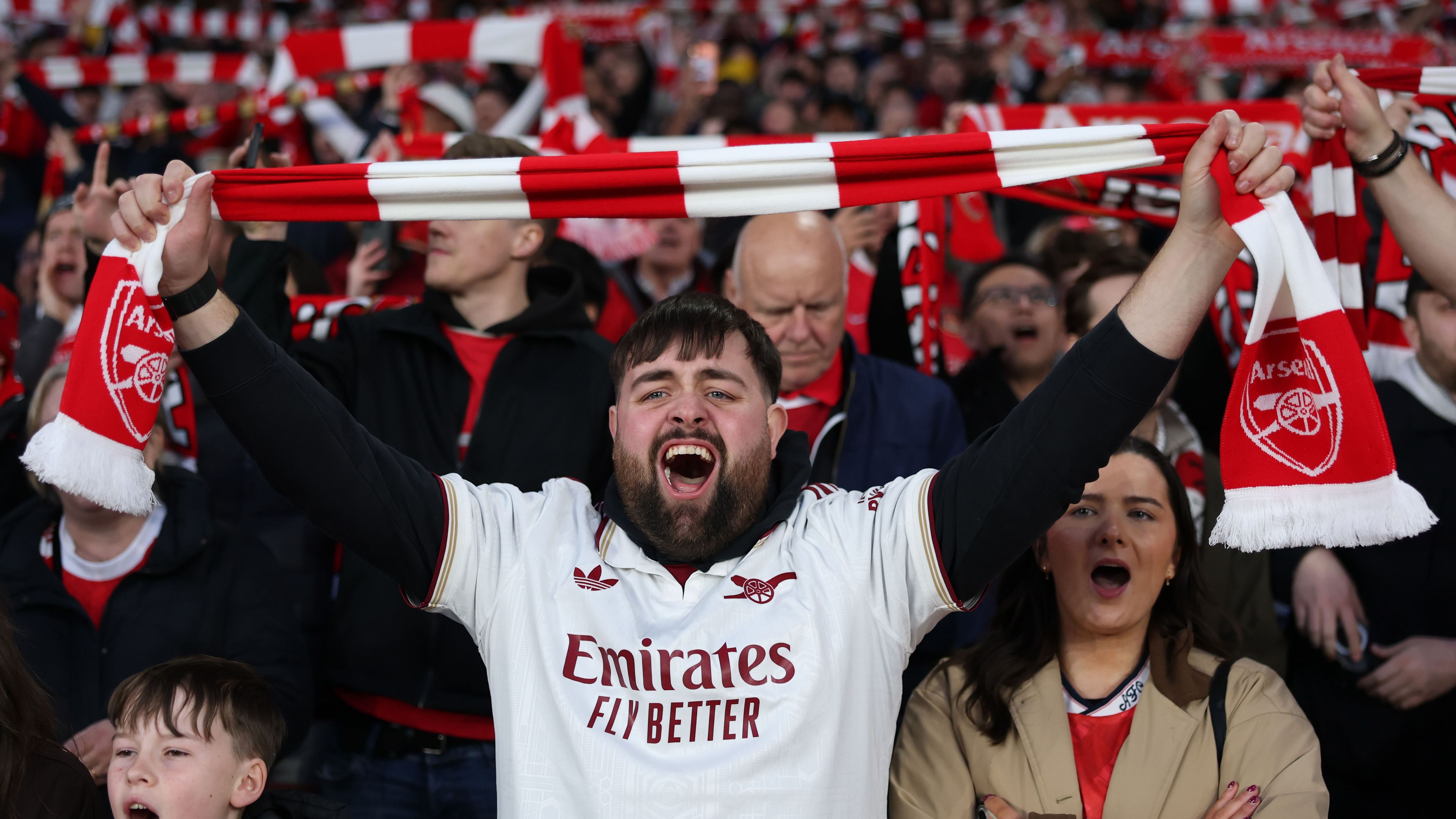 Arsenal FC v Sporting Clube de Portugal - UEFA Champions League 2025/26 Quarter-Final Second Leg