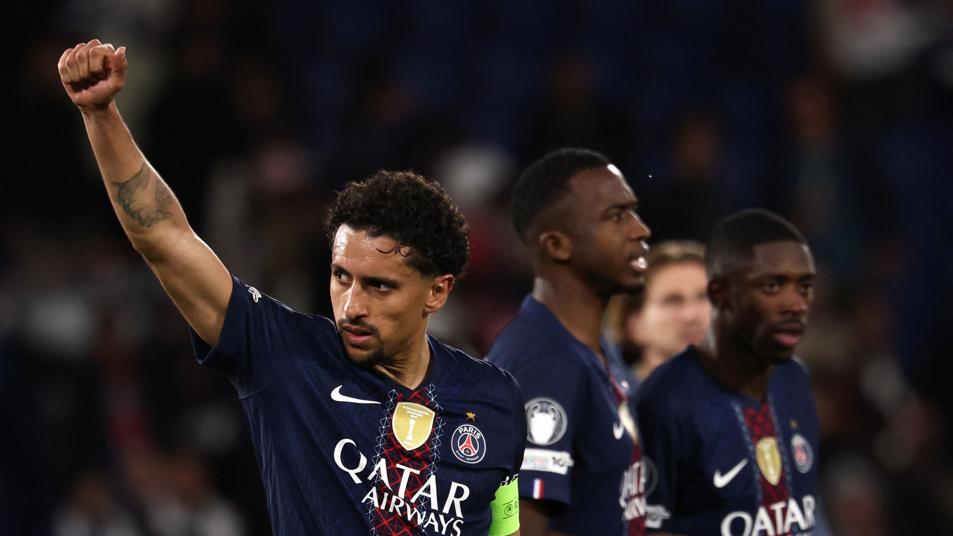 TOPSHOT-FBL-EUR-C1-PSG-BAYERN MUNICH