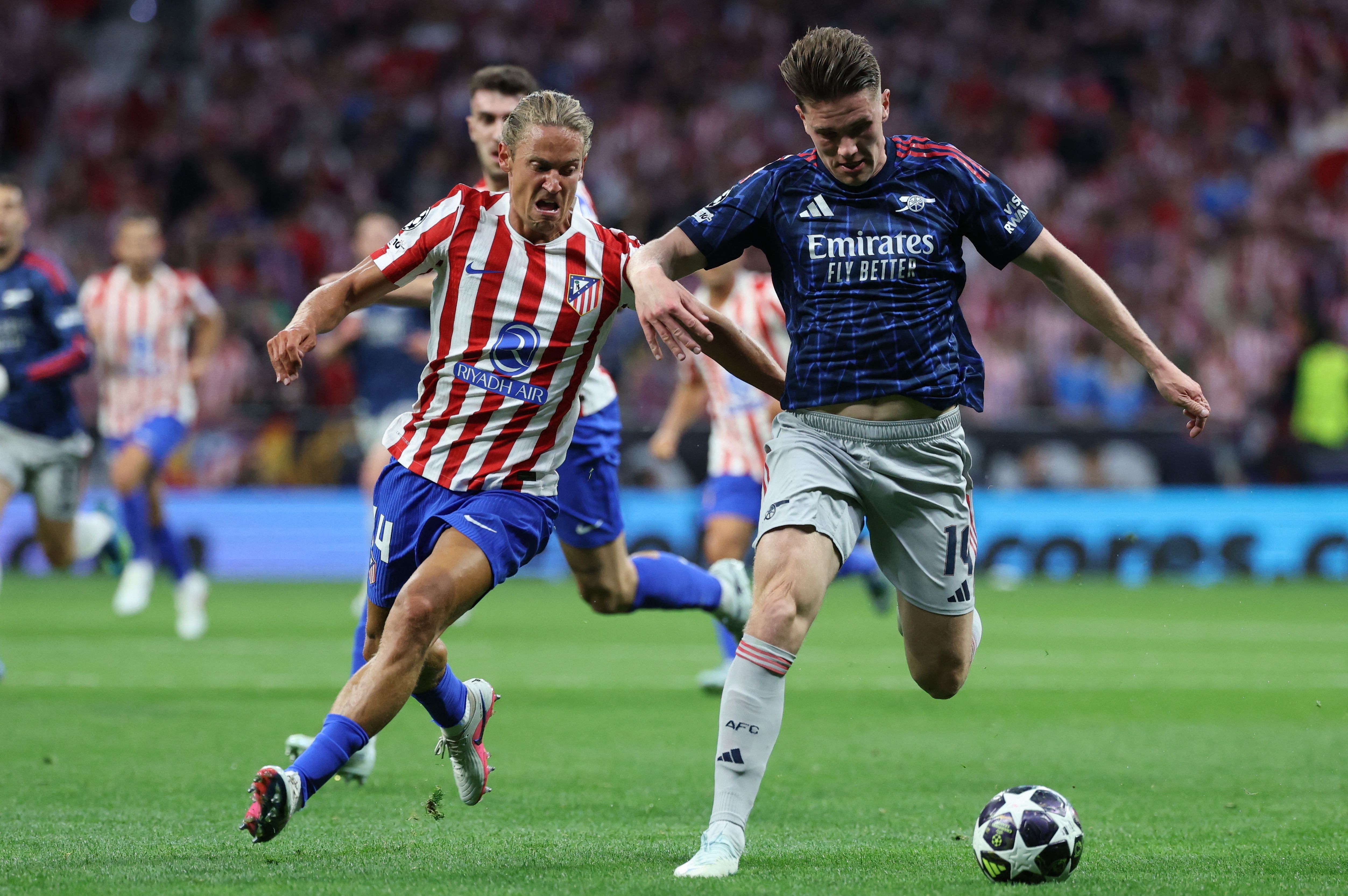 FBL-EUR-C1-ATLETICO MADRID-ARSENAL