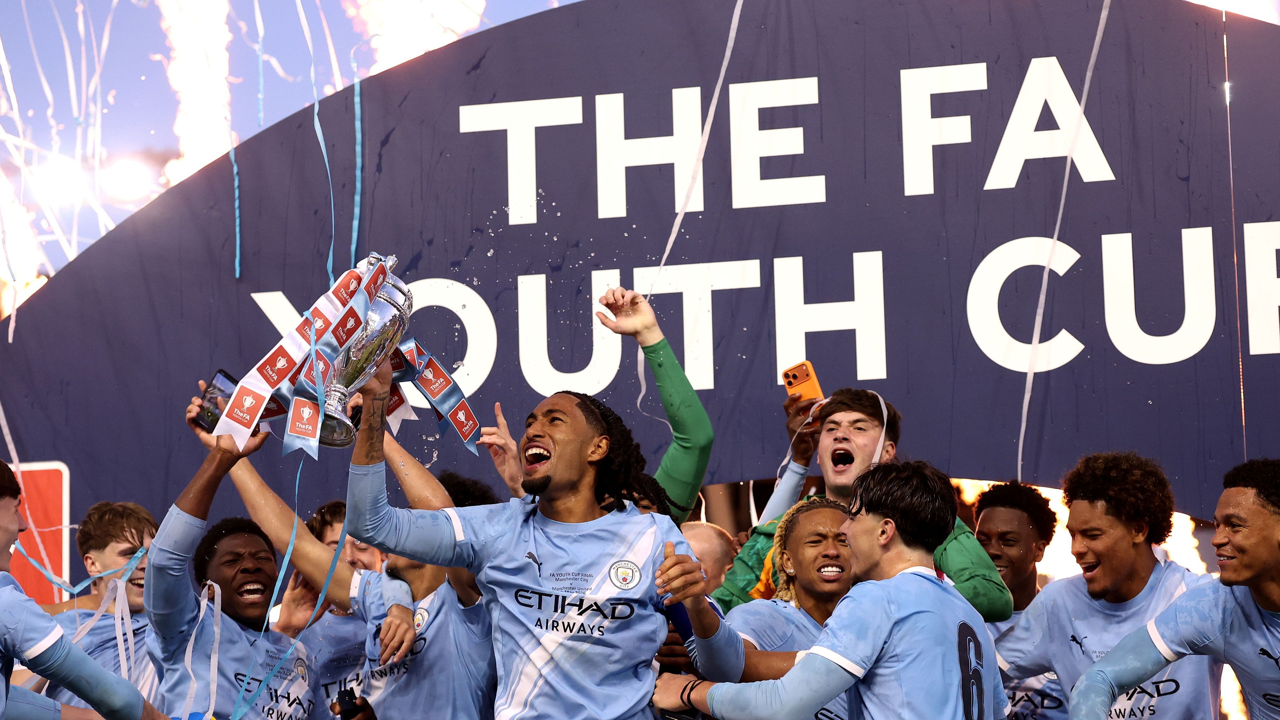 Manchester City v Manchester United - FA Youth Cup Final