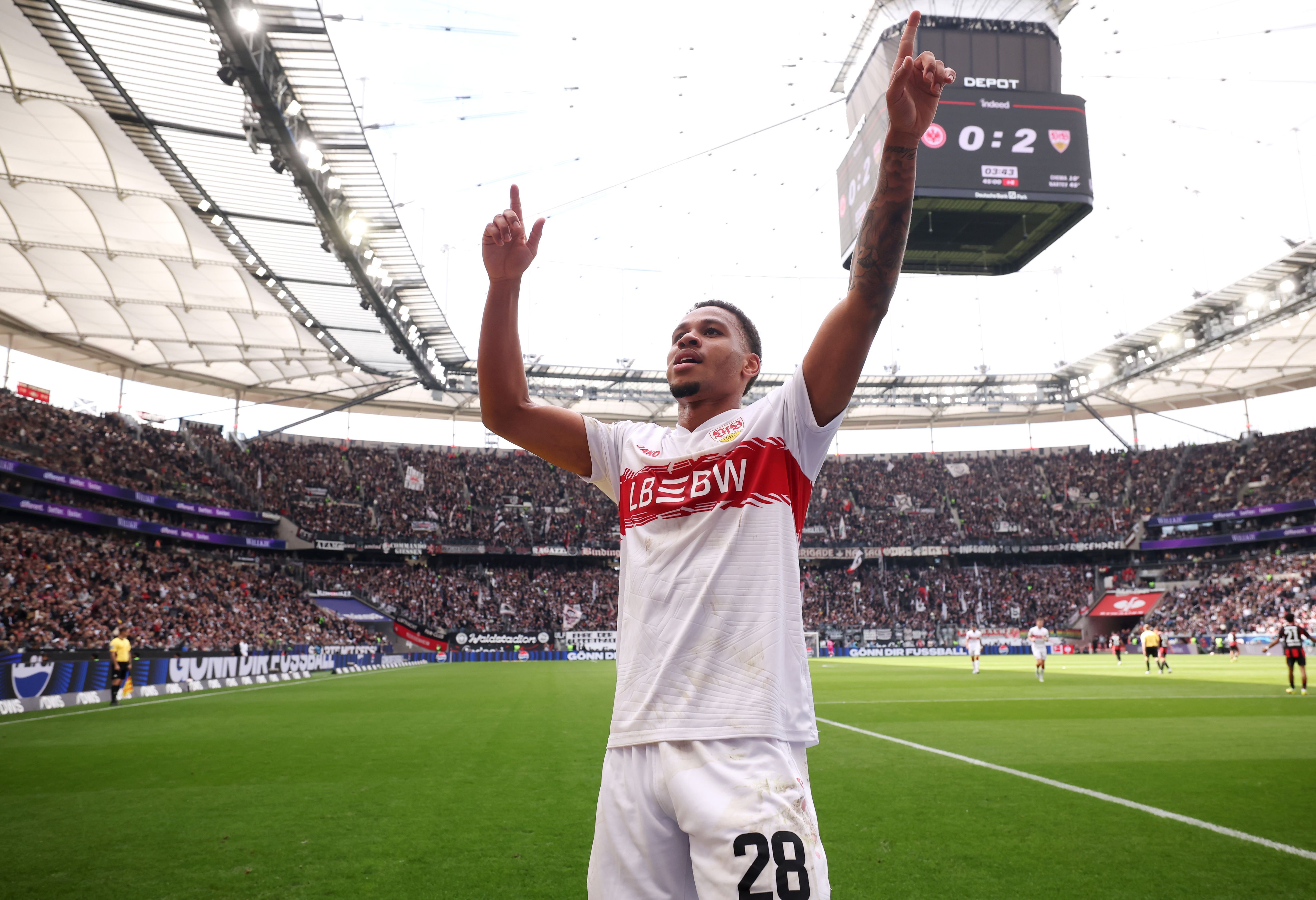 Eintracht Frankfurt v VfB Stuttgart - Bundesliga