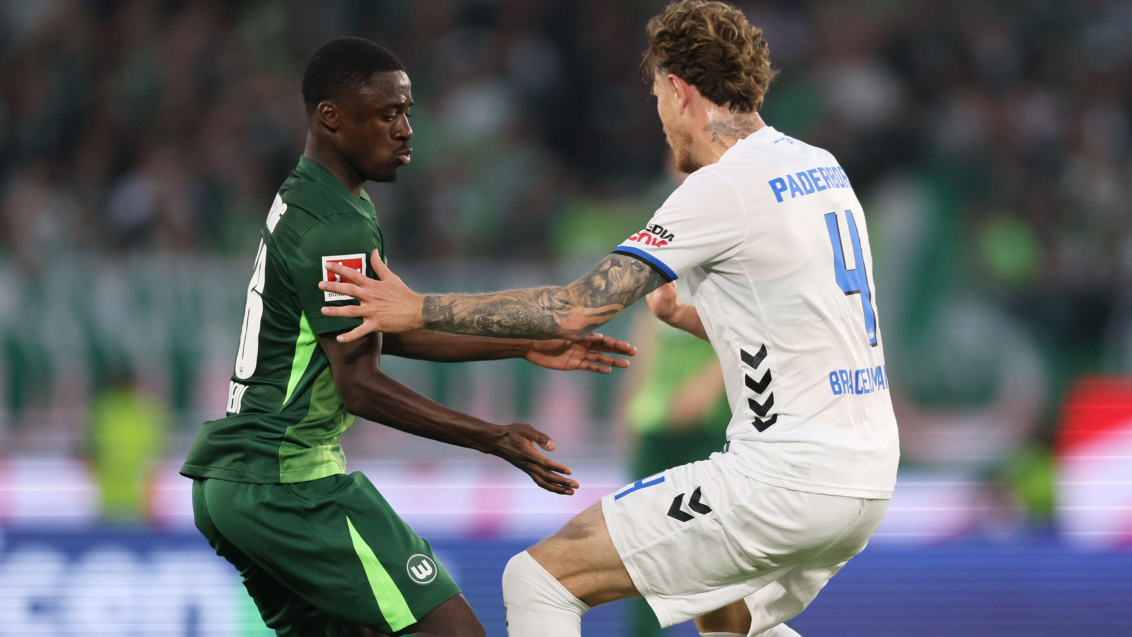 VfL Wolfsburg v SC Paderborn - Bundesliga Playoff Leg One