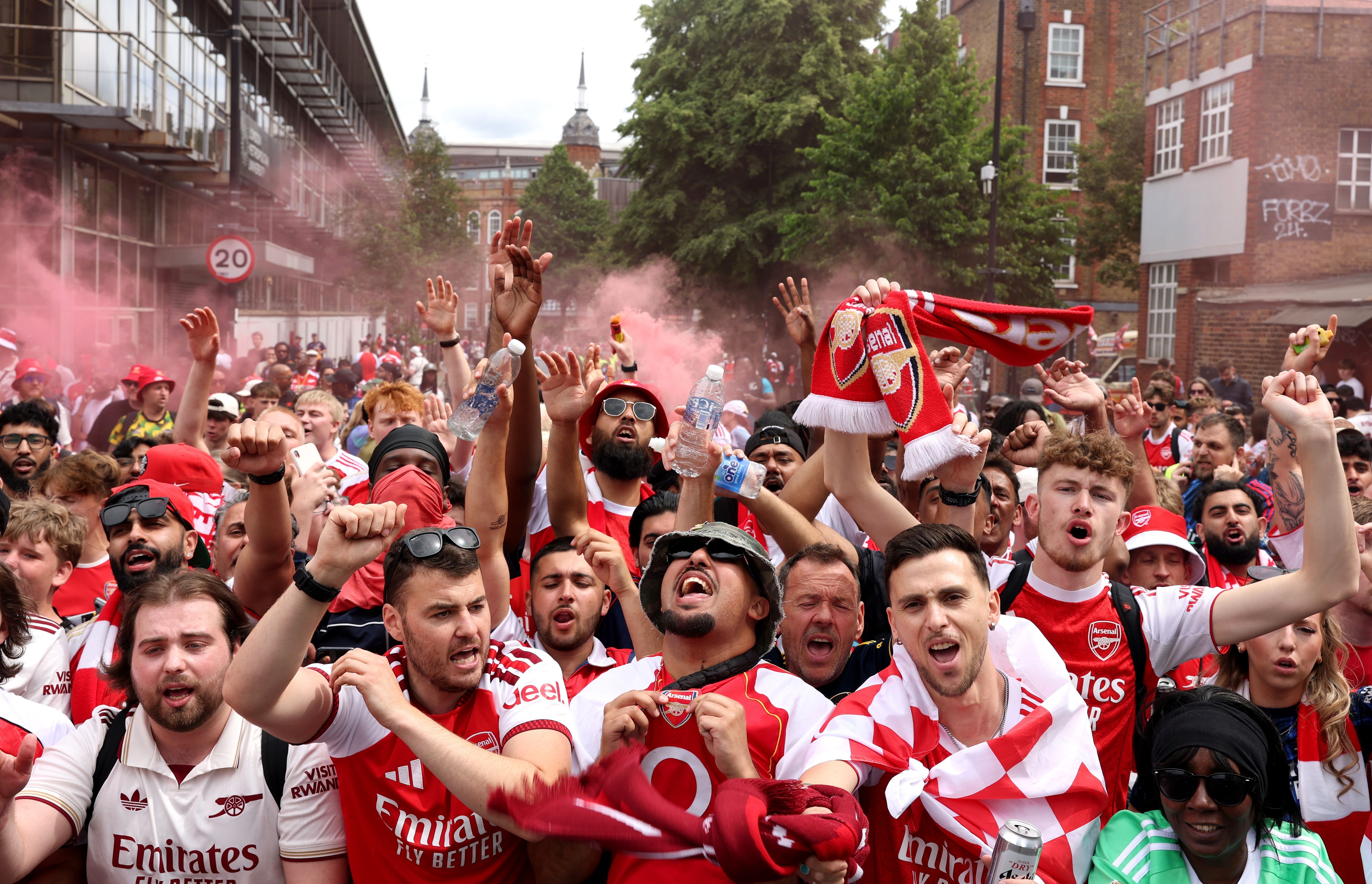 Arsenal Trophy Parade