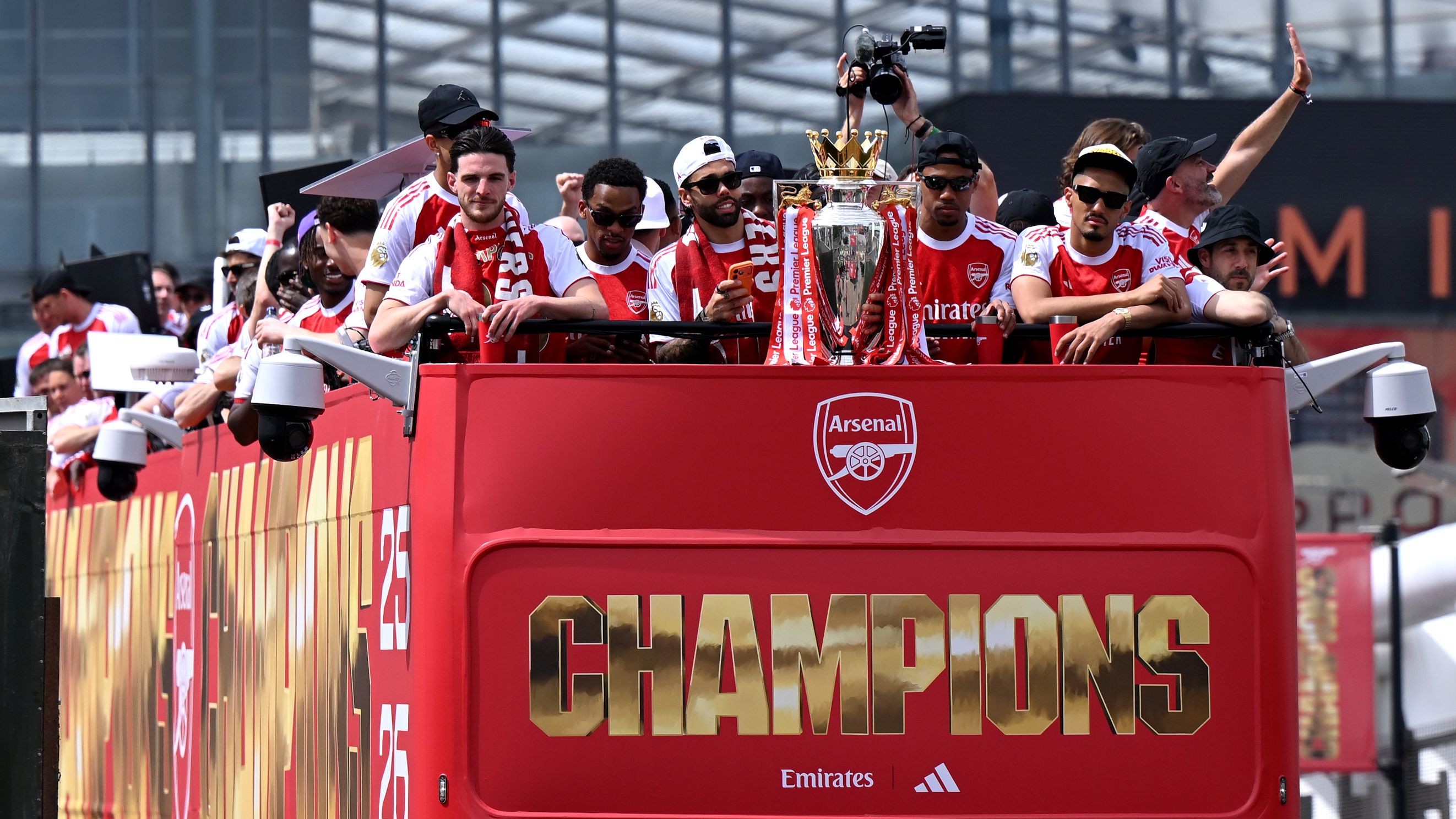 Arsenal Trophy Parade