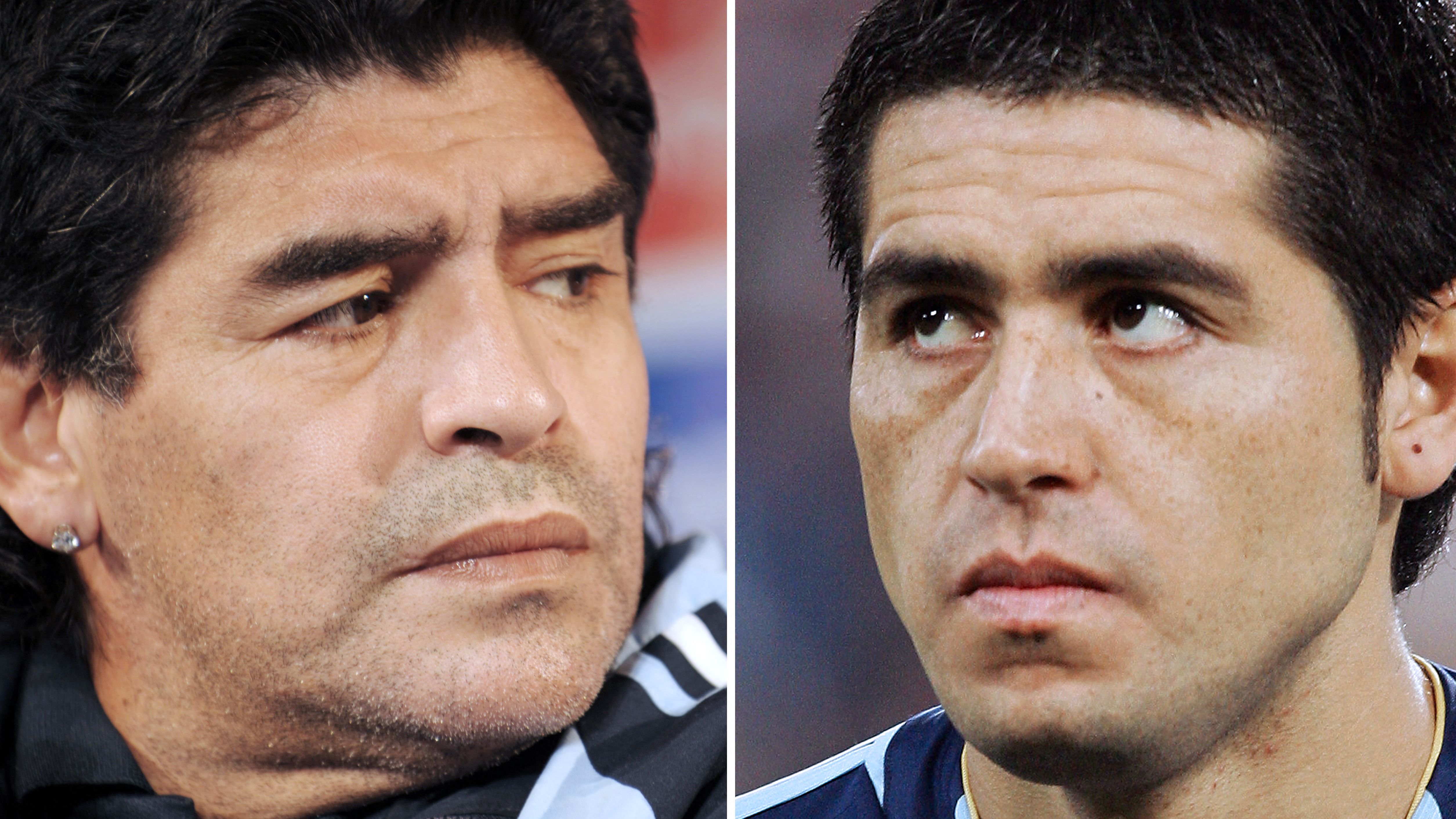 FBL-WC2010-ARGENTINA-MARADONA-RIQUELME
