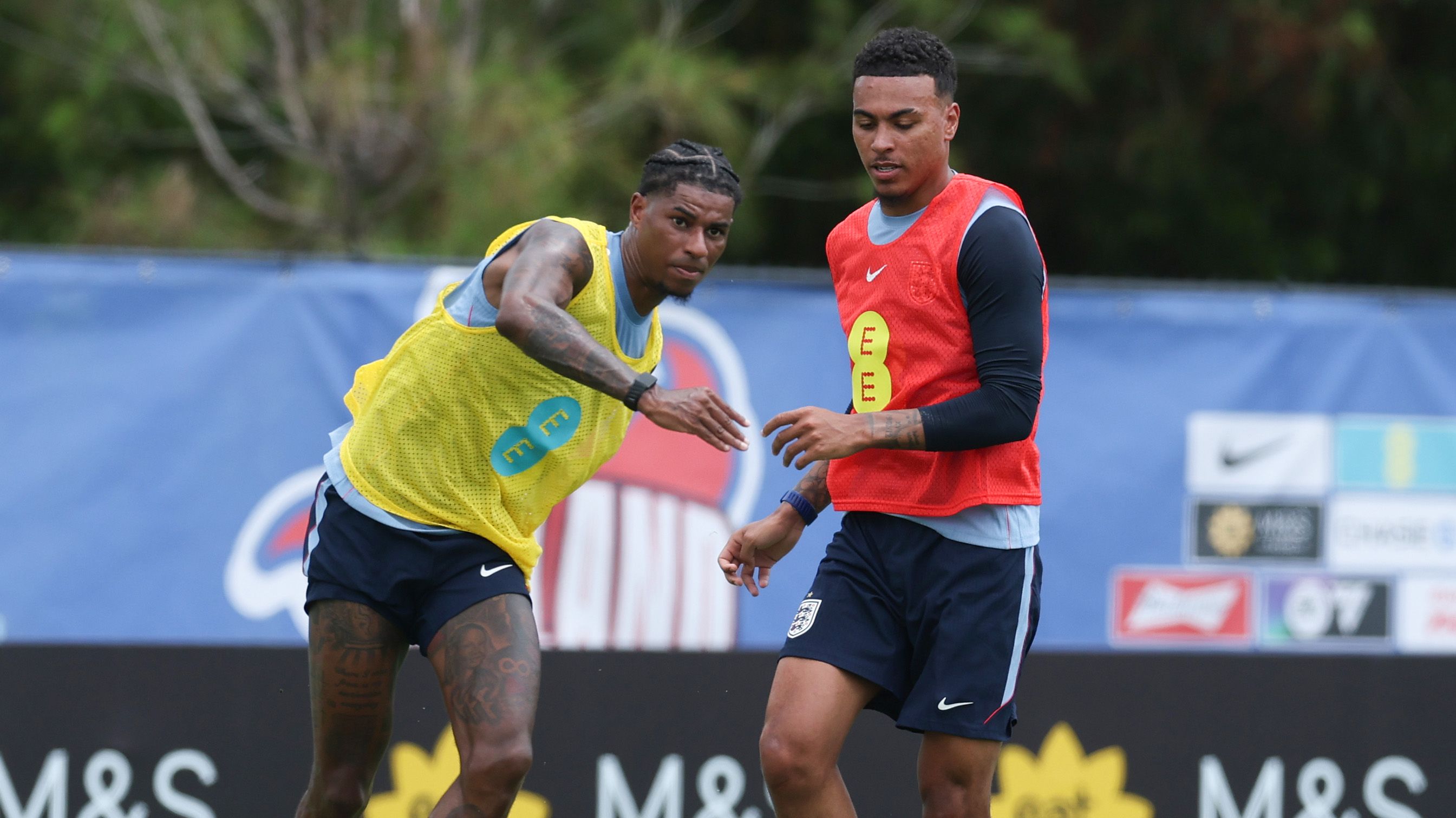 England Training Session
