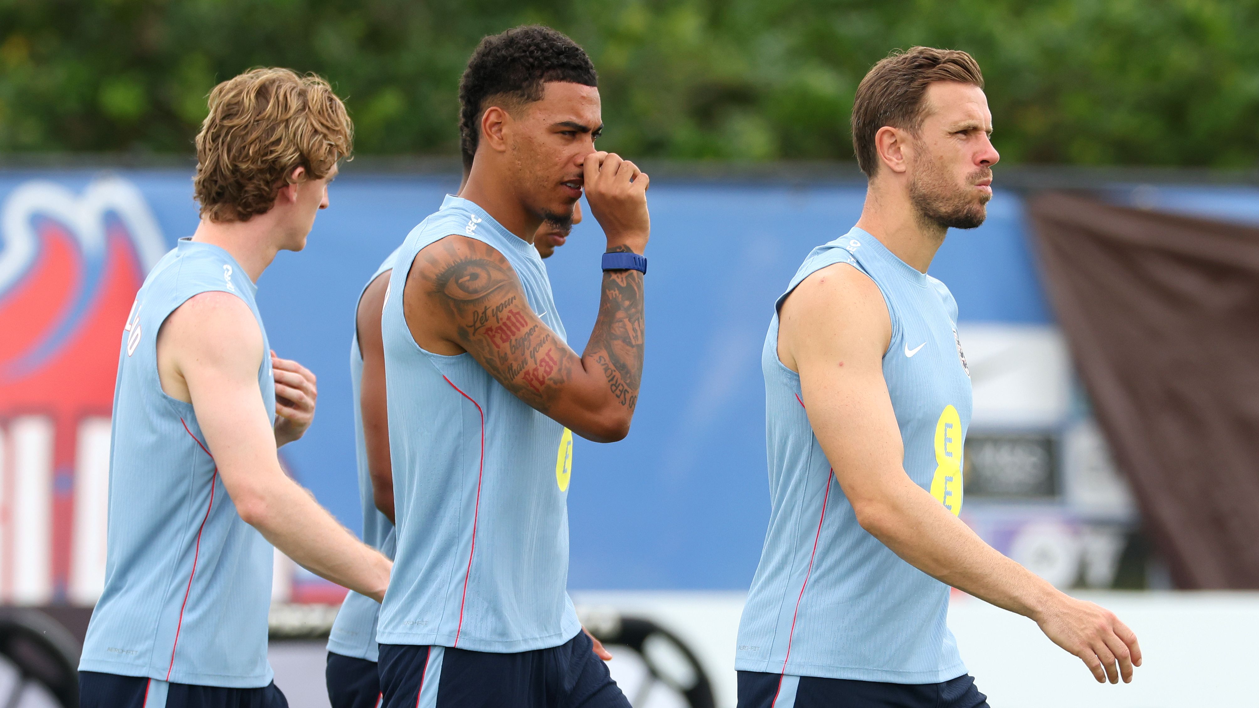 England MD-1 Training and Press Conference