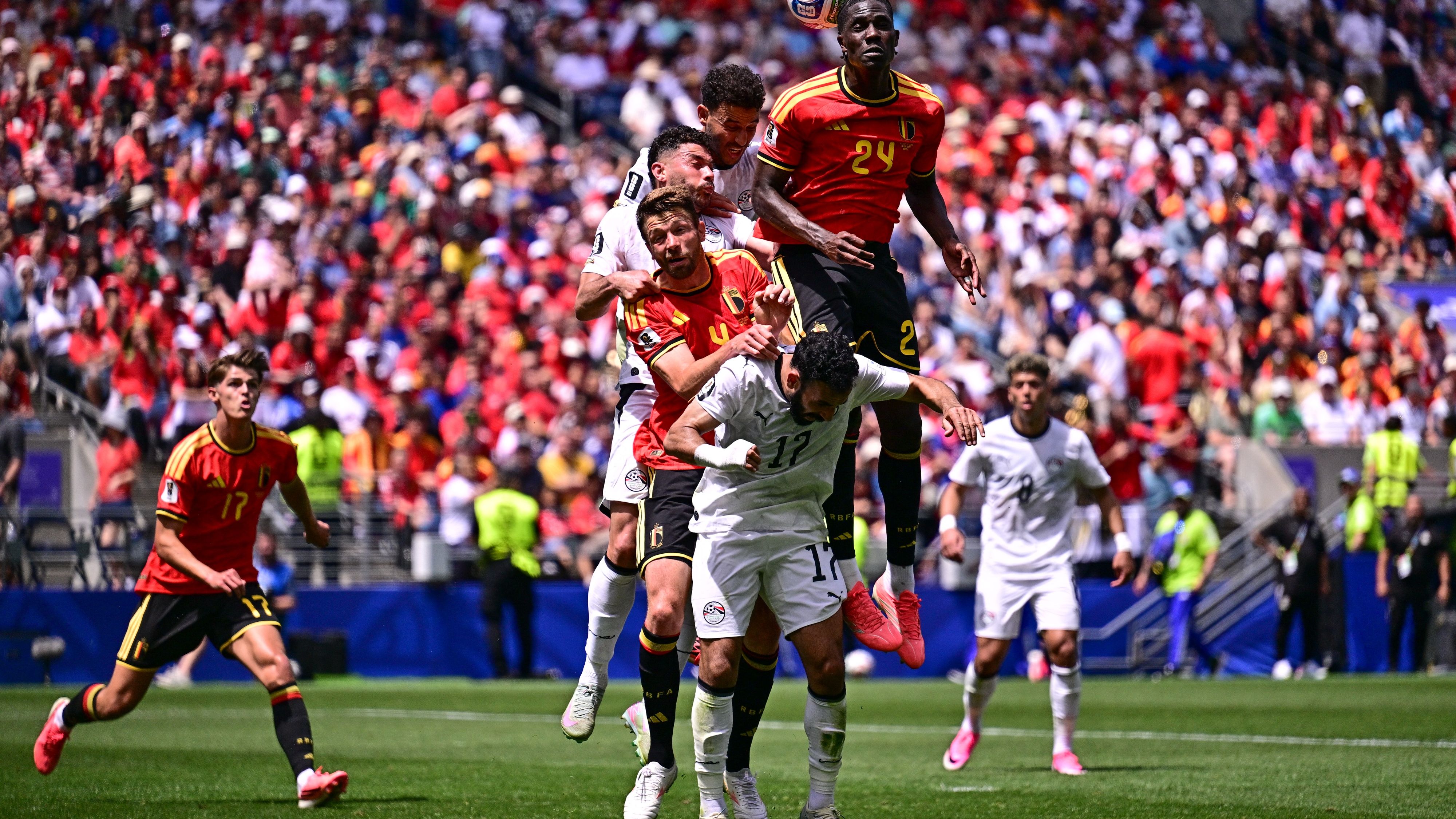 USA WC26 SOCCER D1 BELGIUM RED DEVILS VS EGYPT