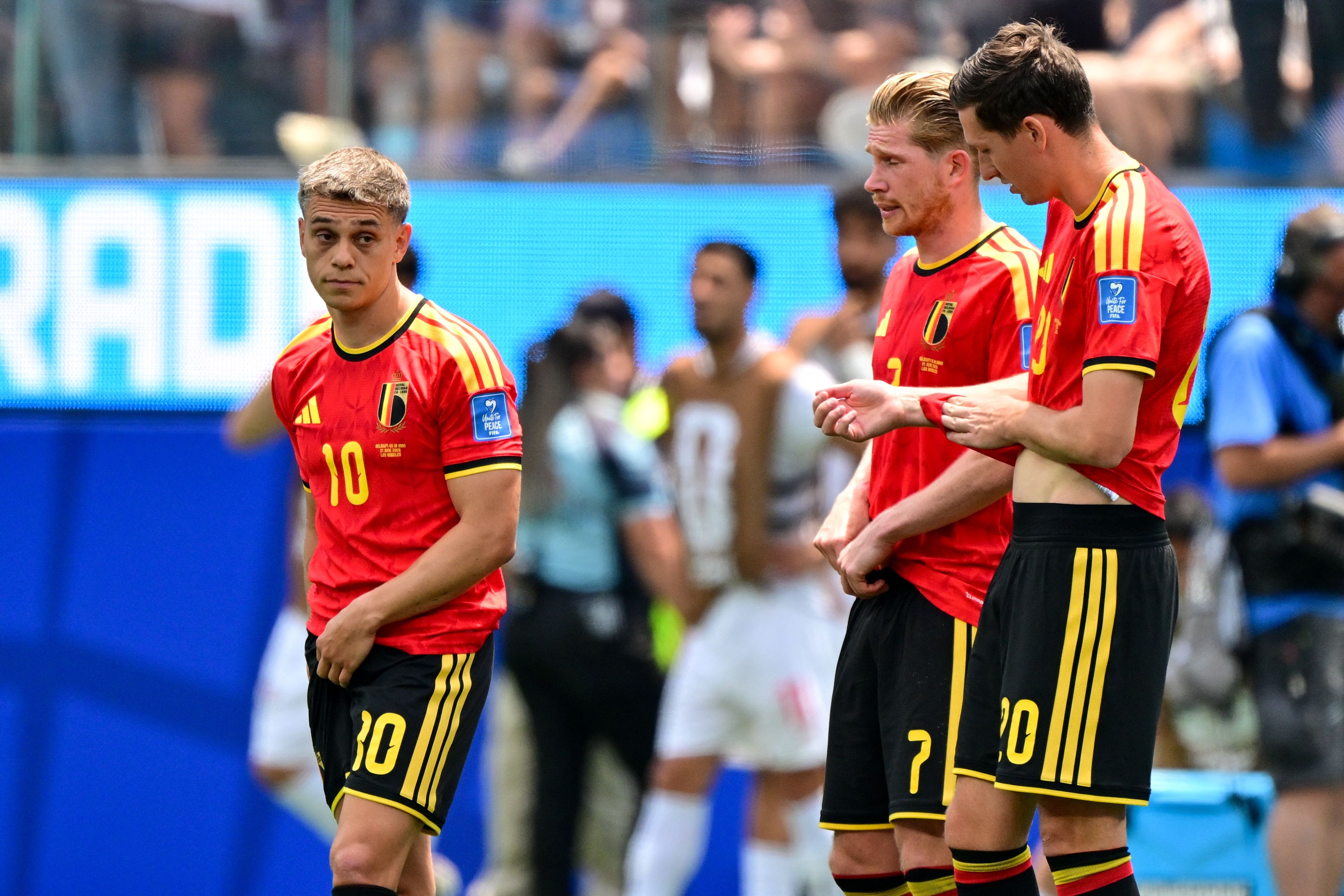 USA WC26 SOCCER D2 BELGIUM RED DEVILS VS IRAN