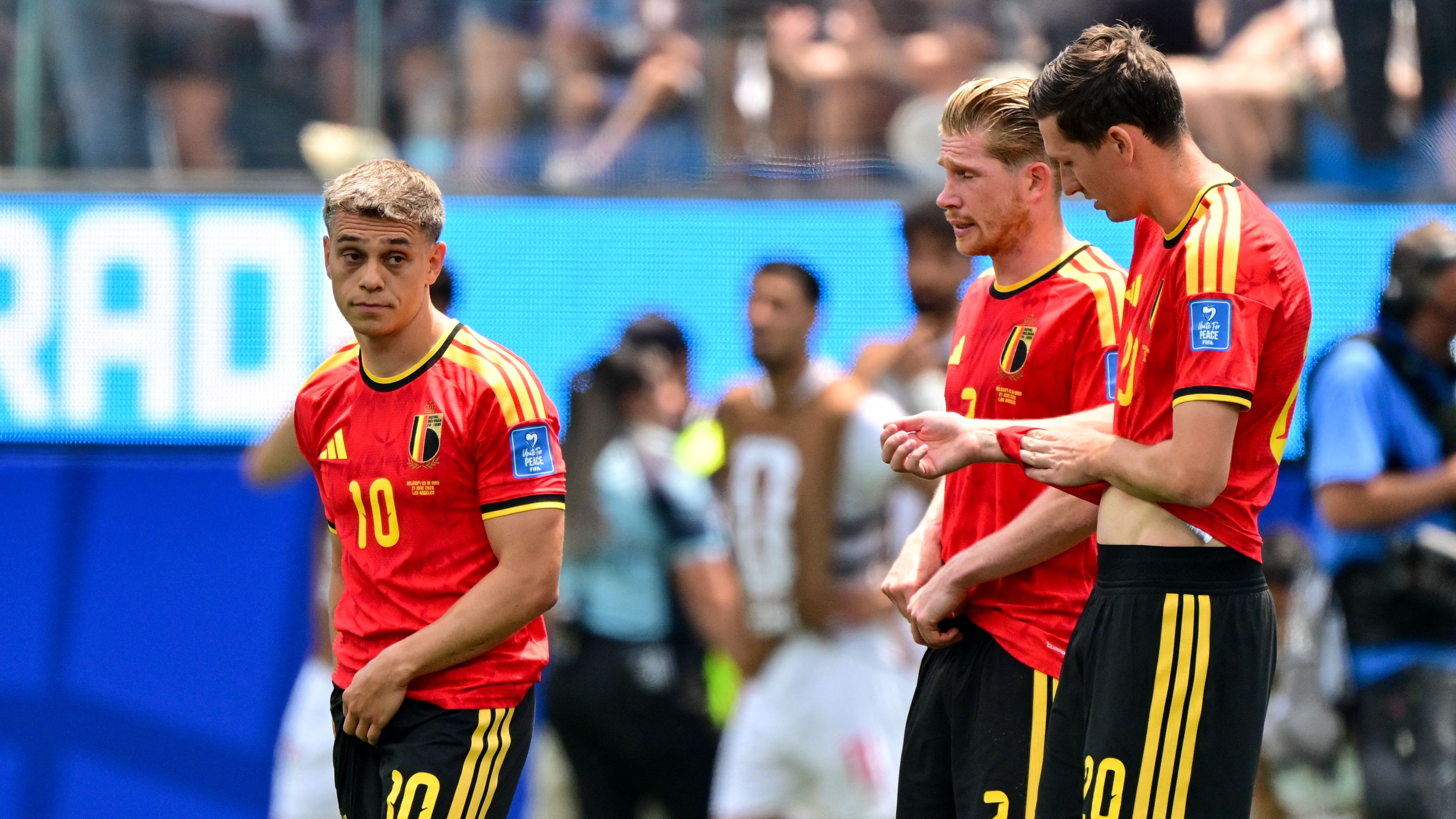 USA WC26 SOCCER D2 BELGIUM RED DEVILS VS IRAN