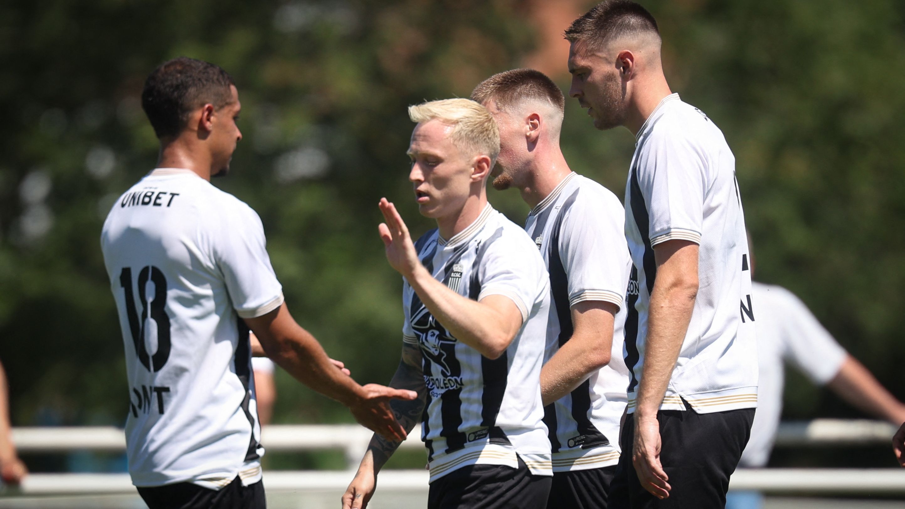 SOCCER FRIENDLY CHARLEROI VS REIMS
