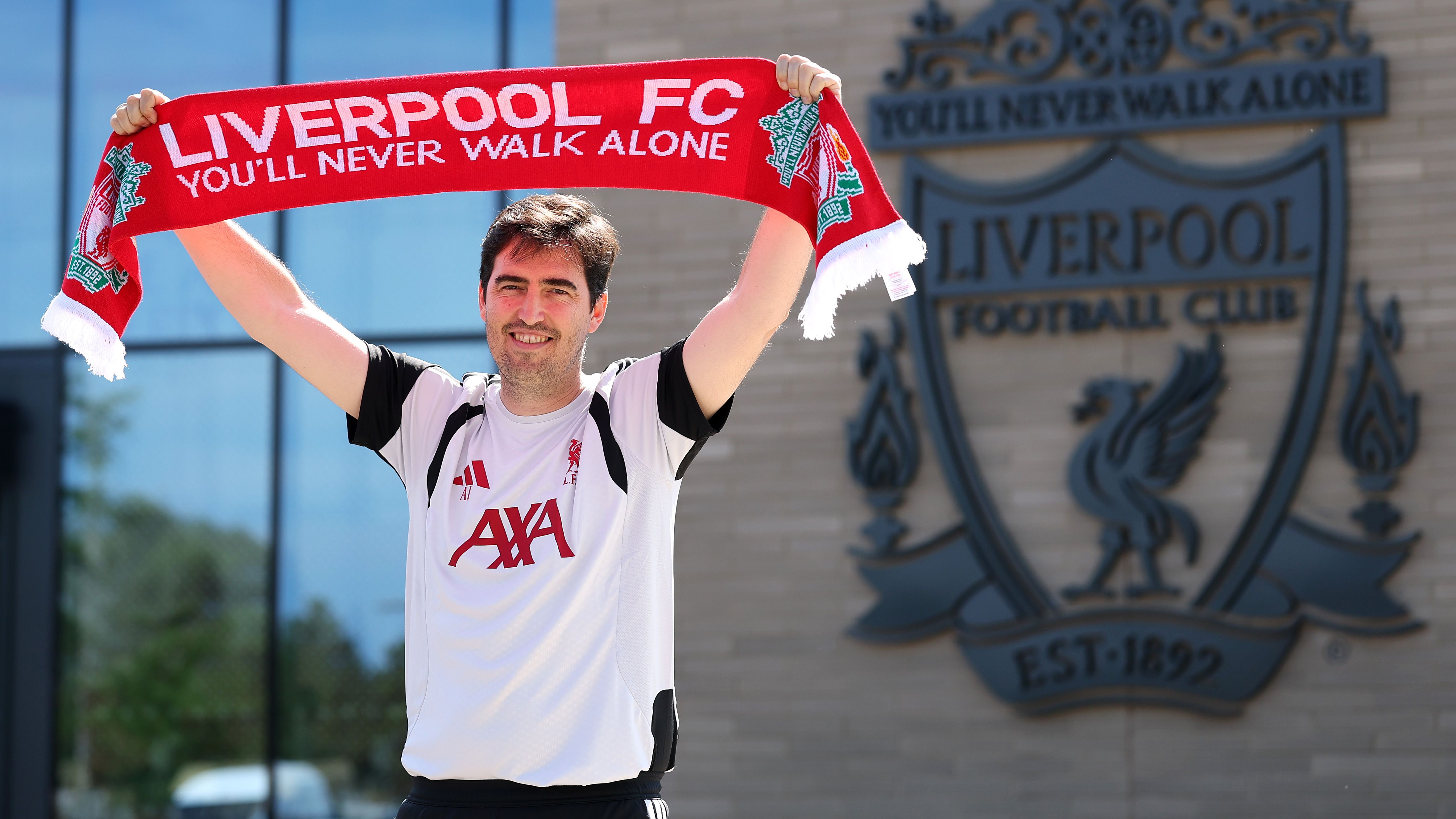 New Liverpool Manager Andoni Iraola Photocall