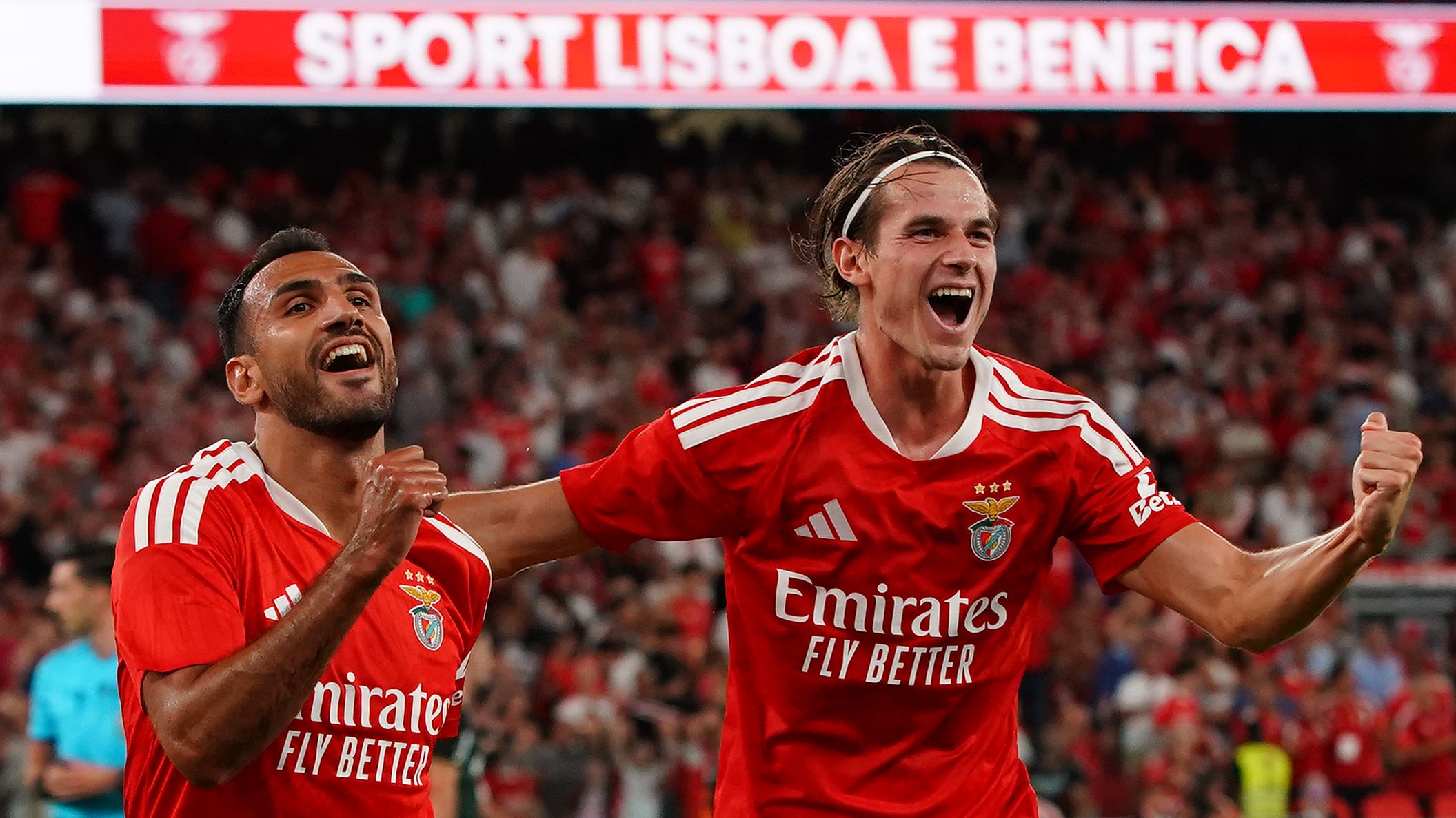 SL Benfica v St. Gallen - UEFA Europa League Qualifier