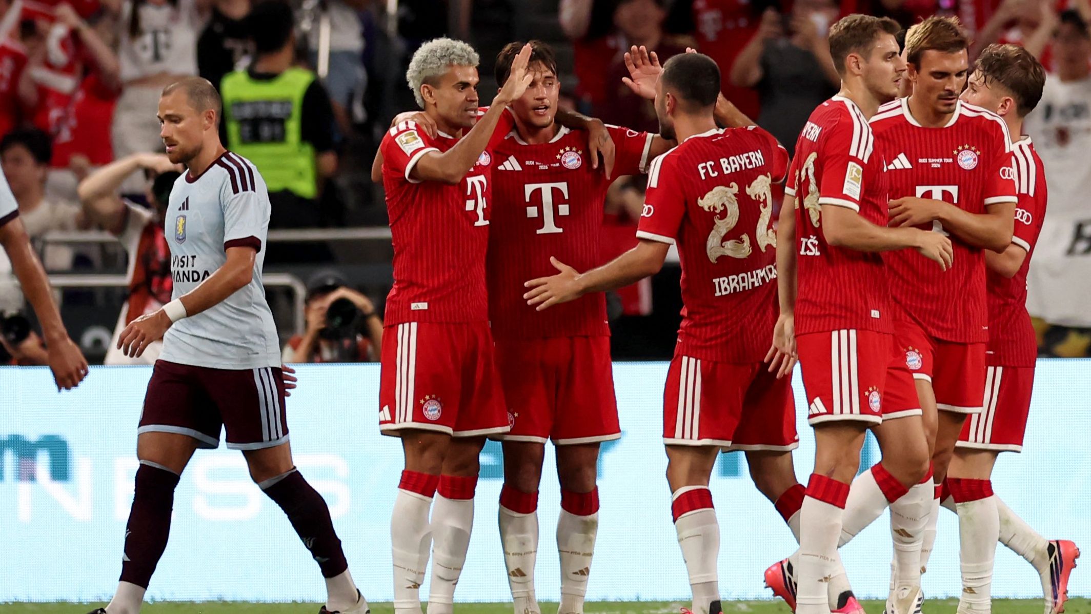 FBL-HKG-ENG-GER-PR-BUNDESLIGA-ASTON VILLA-BAYERN MUNICH