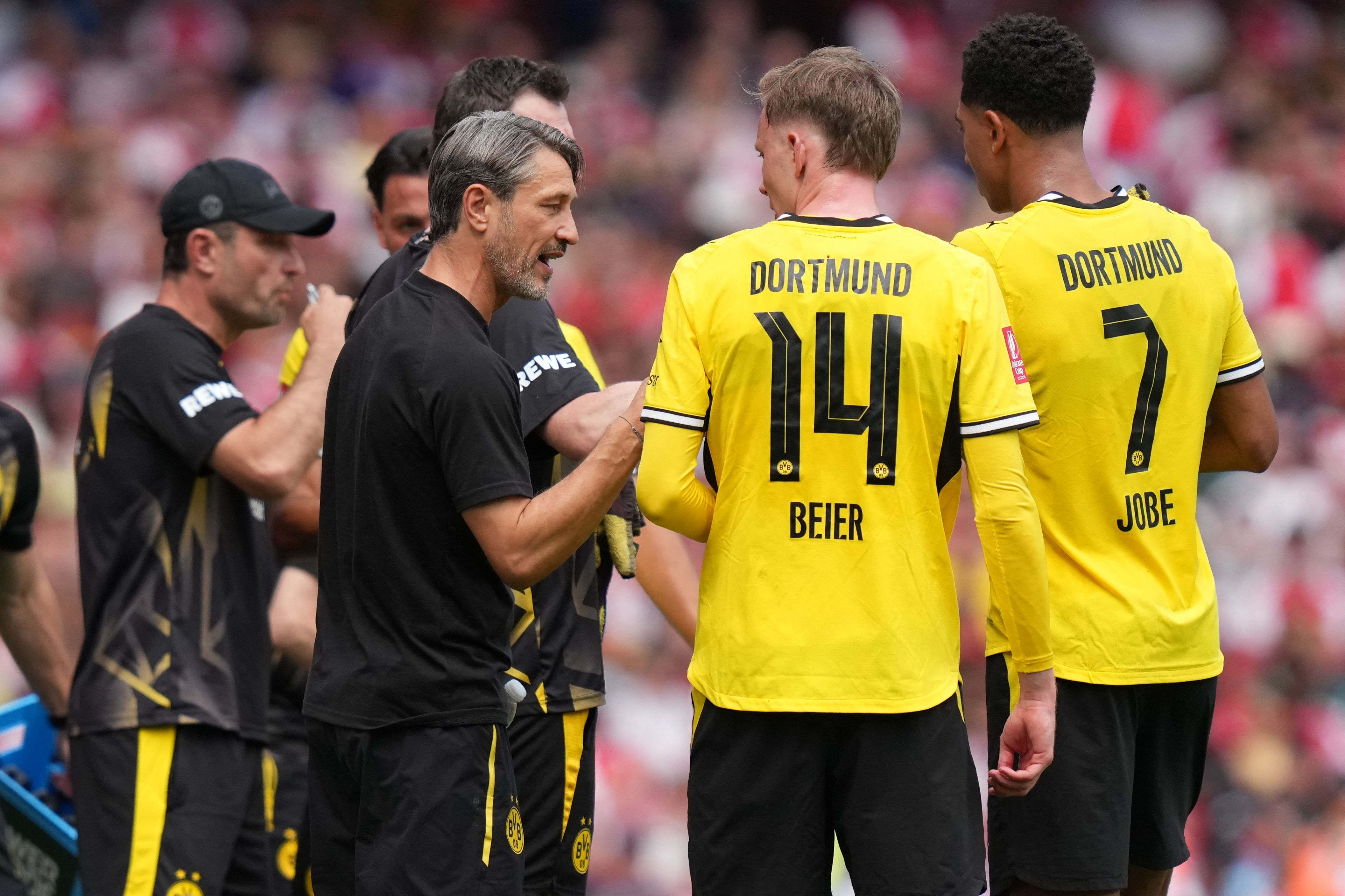 FBL-ENG-PR-GER-BUNDESLIGA-ARSENAL-DORTMUND-FRIENDLY