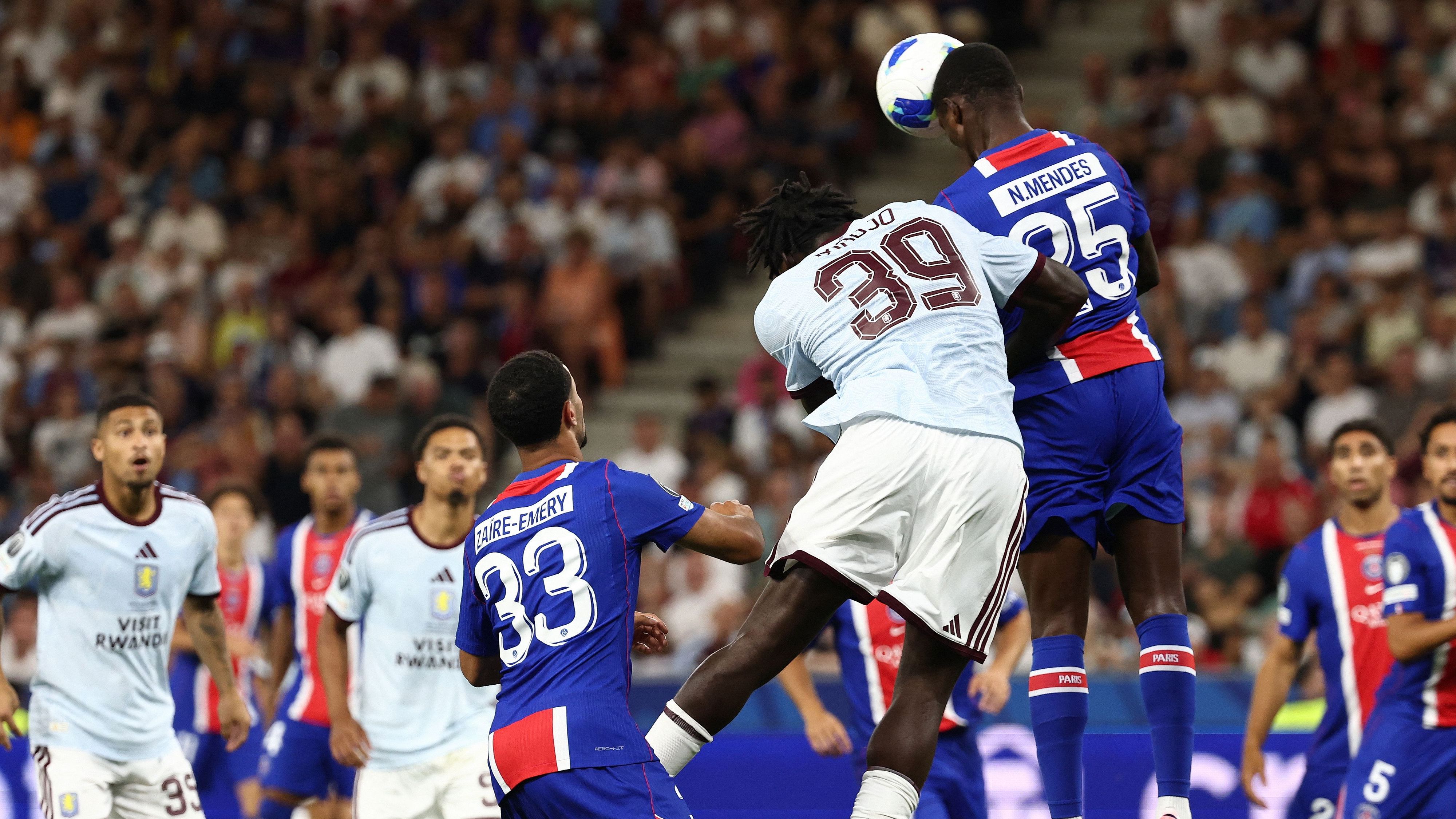 FBL-EUR-SUPERCUP-PSG-ASTON VILLA