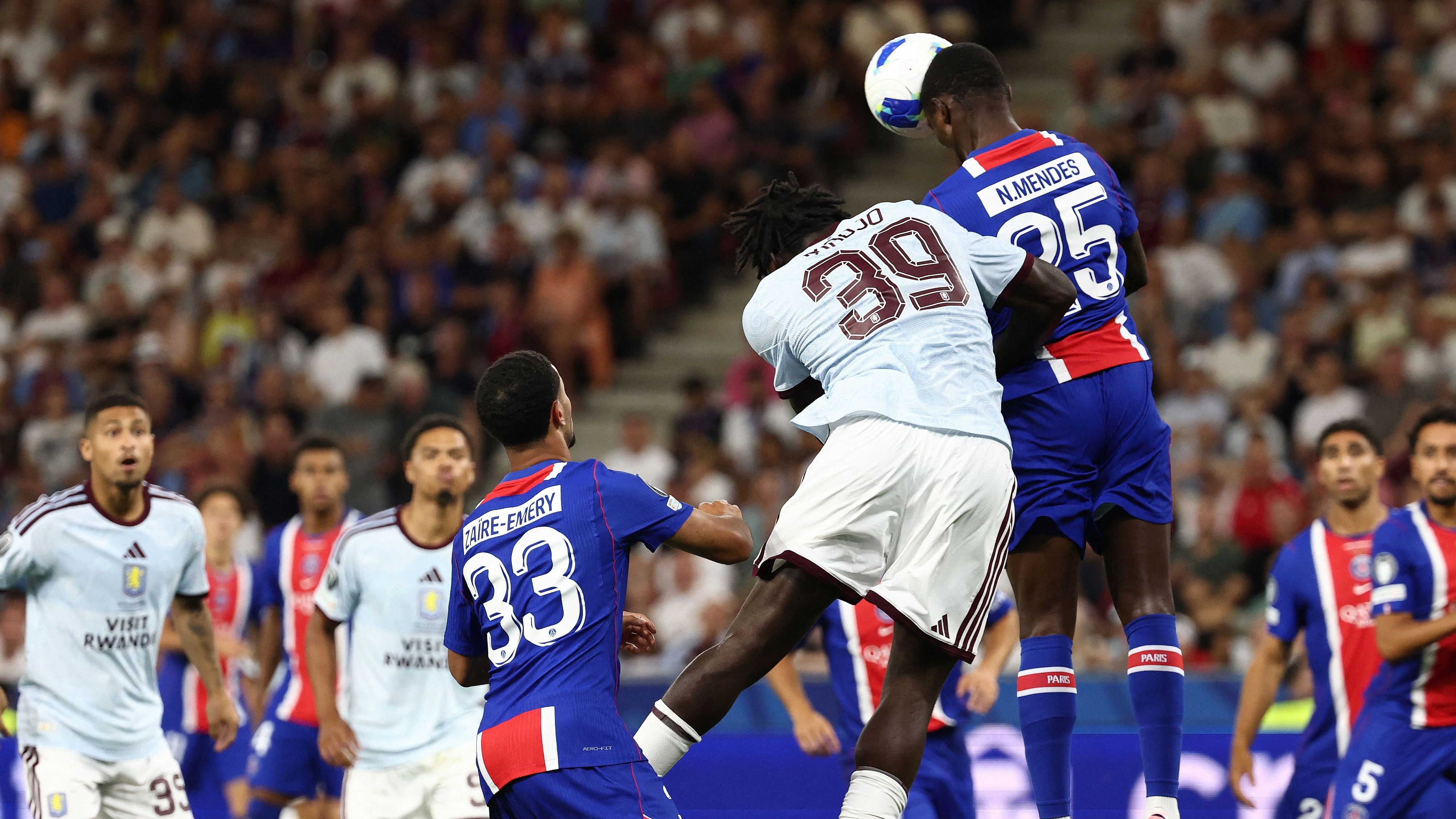 FBL-EUR-SUPERCUP-PSG-ASTON VILLA