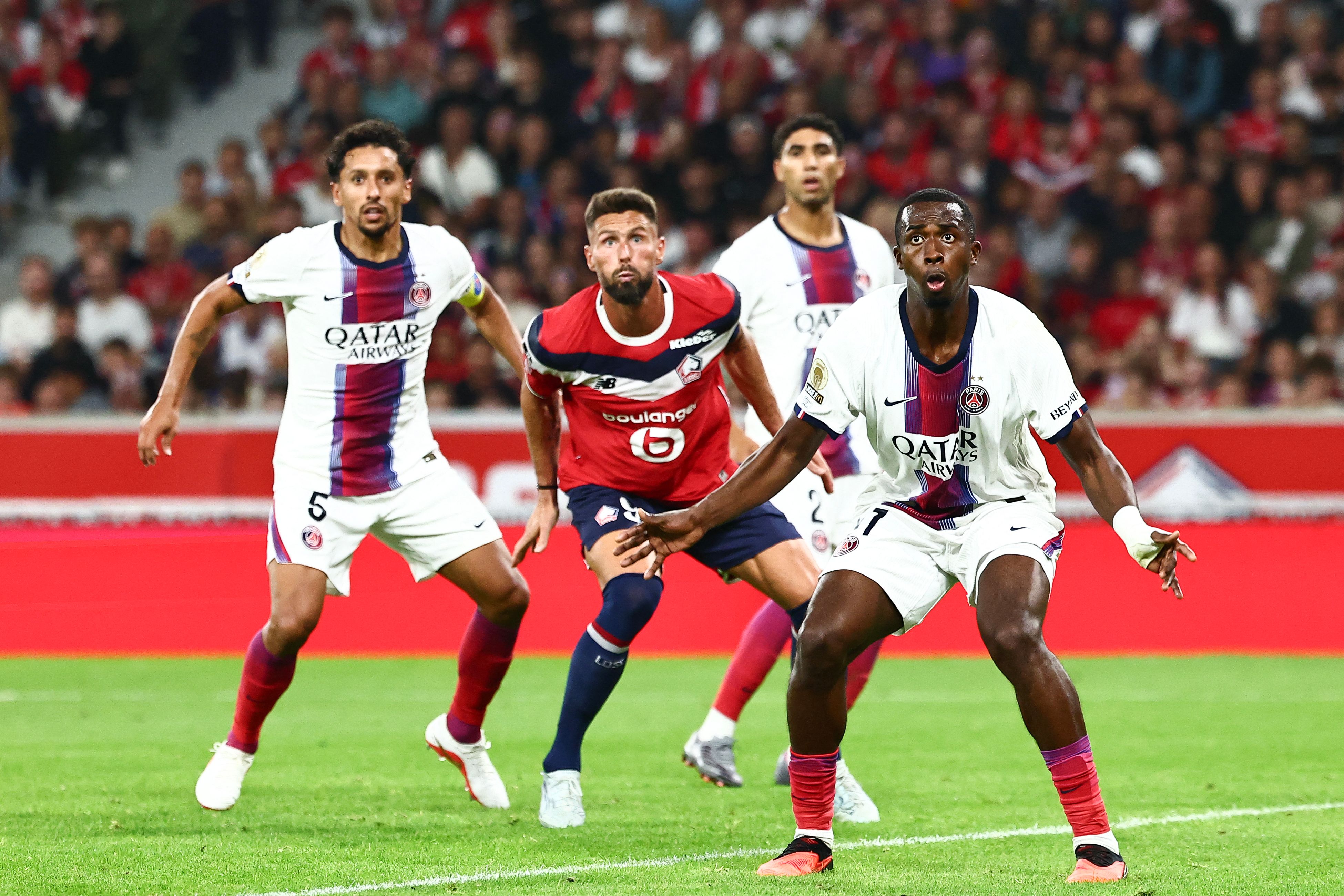 FBL-FRA-LIGUE1-LILLE-PSG