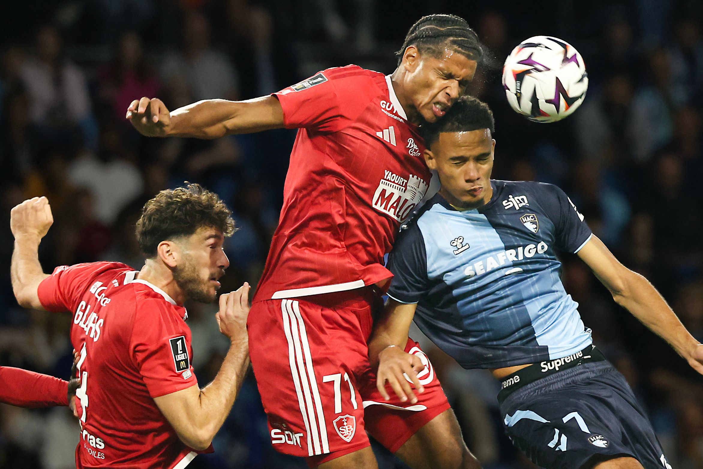 FBL-FRA-LIGUE1-LE HAVRE-BREST