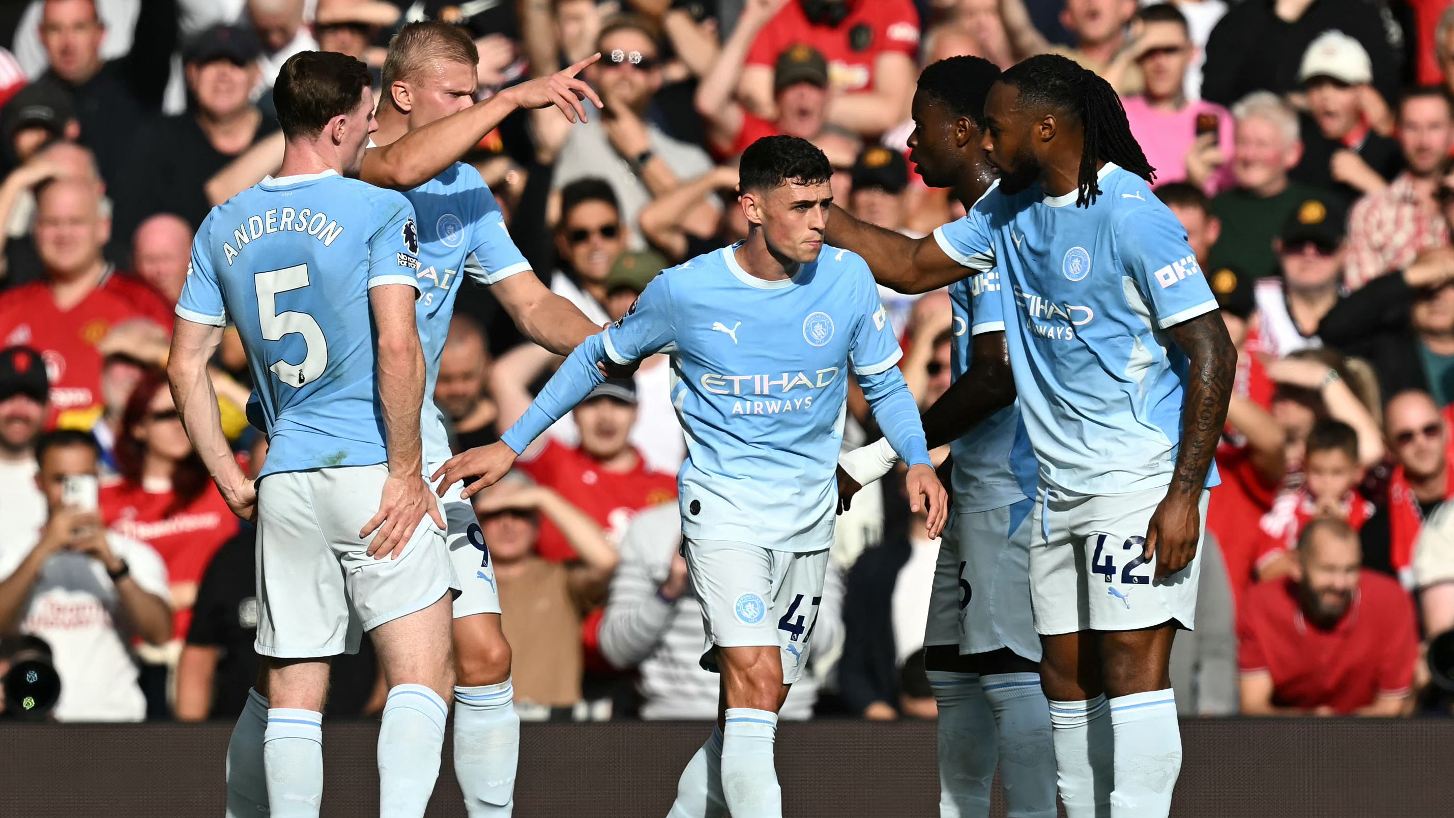 Phil Foden FIRES BACK! Man City star trolls furious Manchester United ...