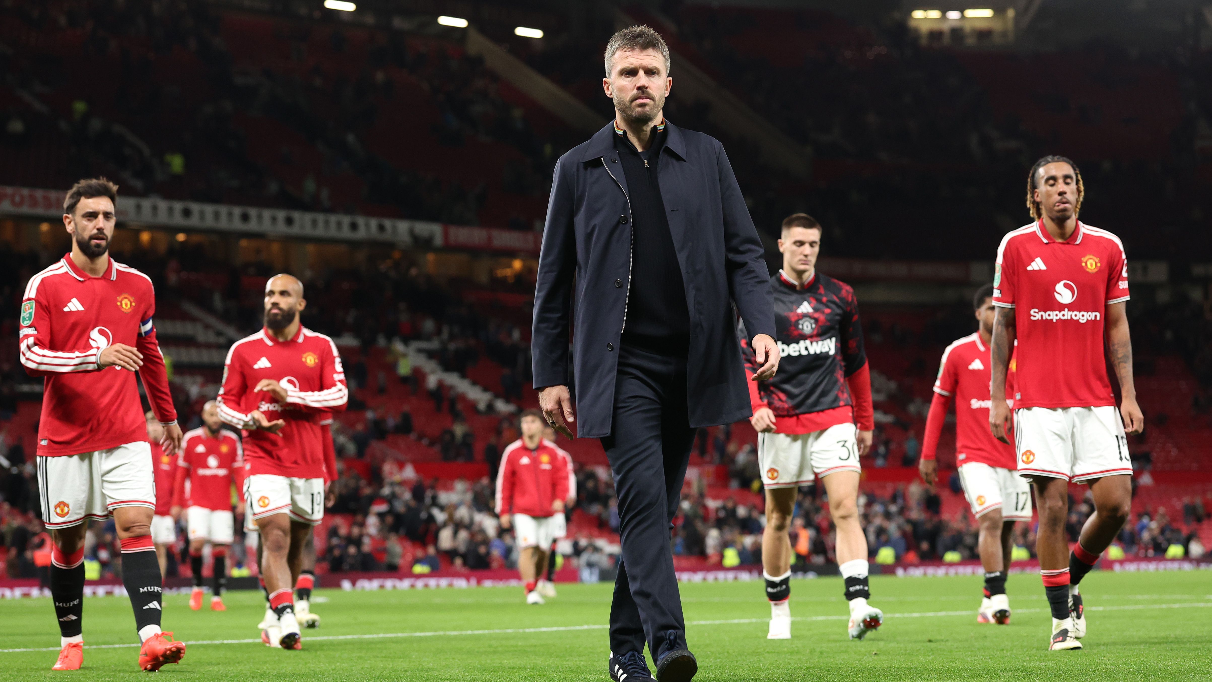 Manchester United v Brighton & Hove Albion - Carabao Cup Third Round